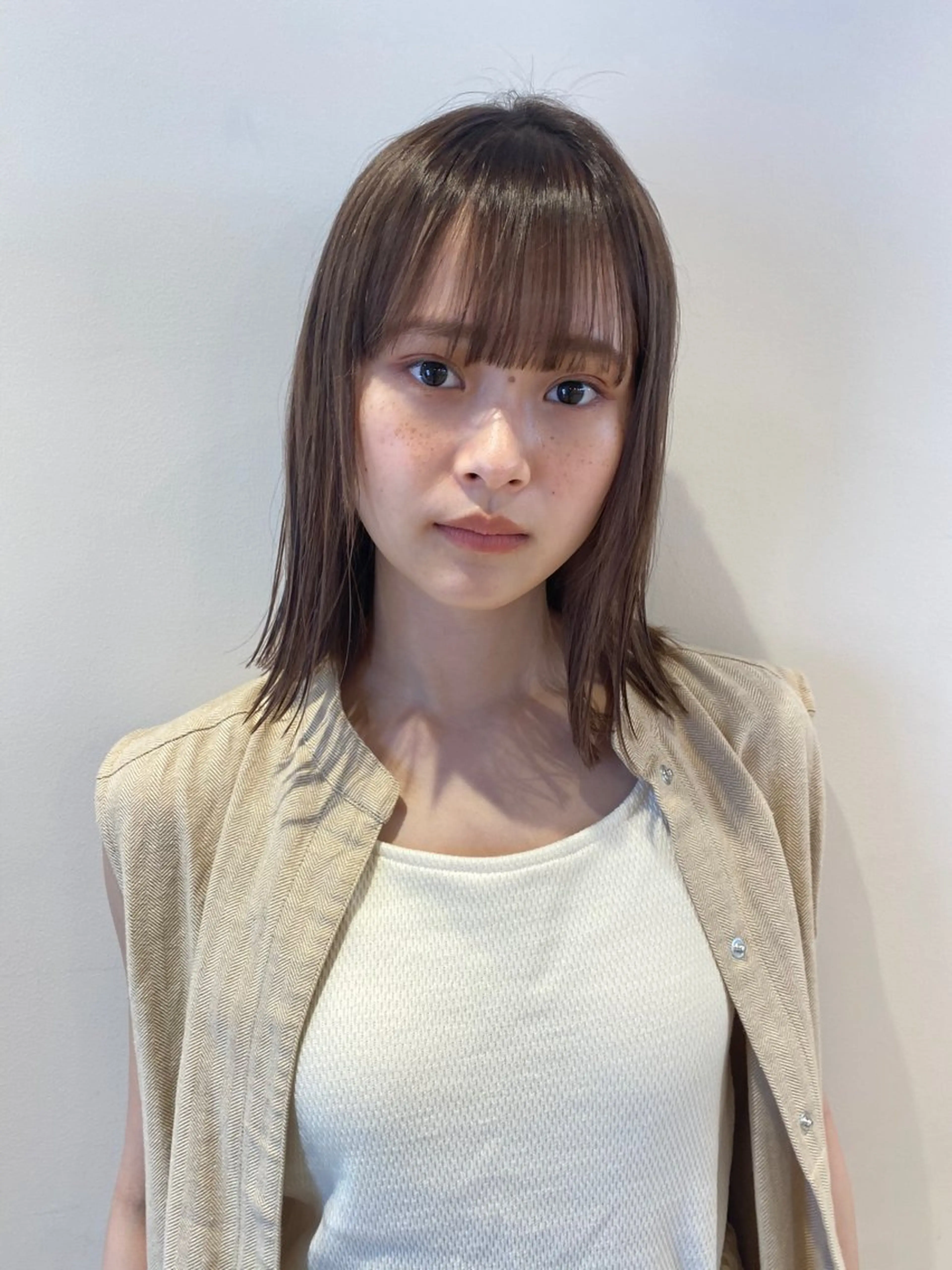 ミディアム カラー 当日予約大歓迎💗 依田瑞希のヘアスタイル