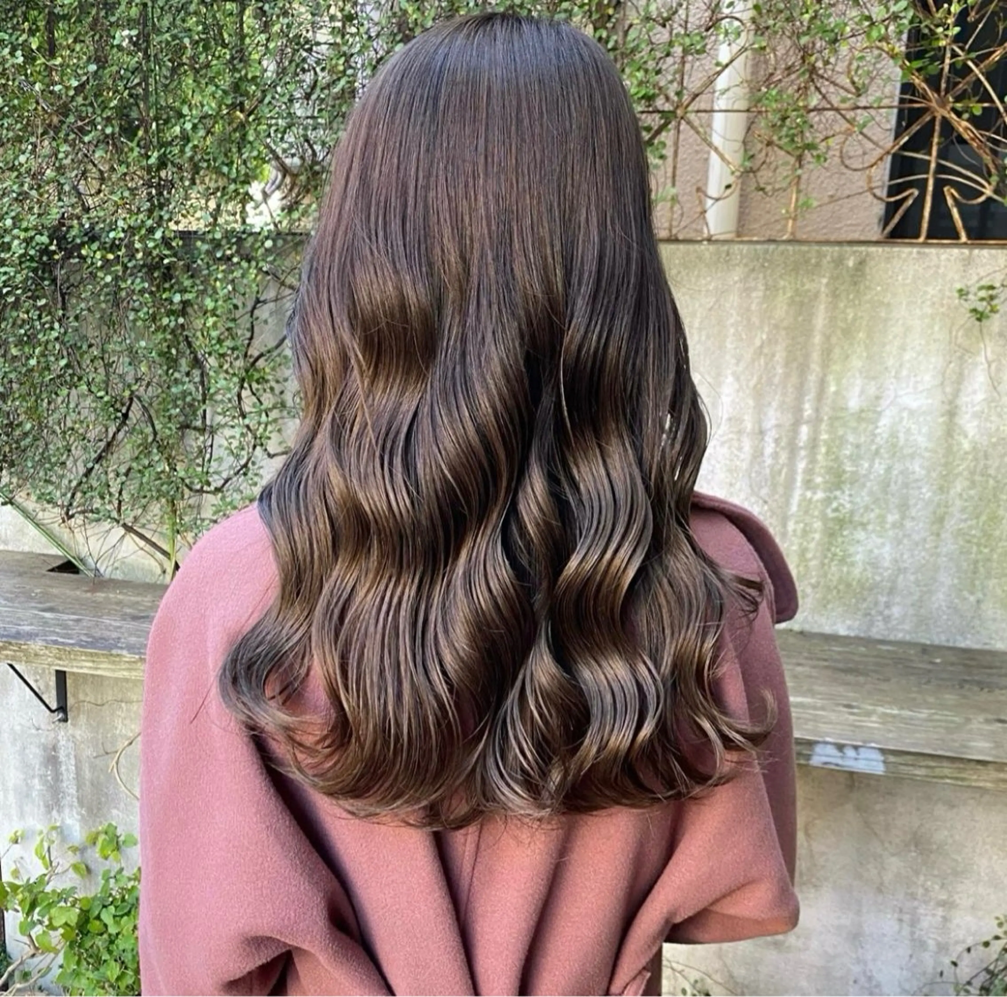 ロング カラー ヘアカラー トリートメント 🫧透明感カラー/ Ami🫧のヘアスタイル