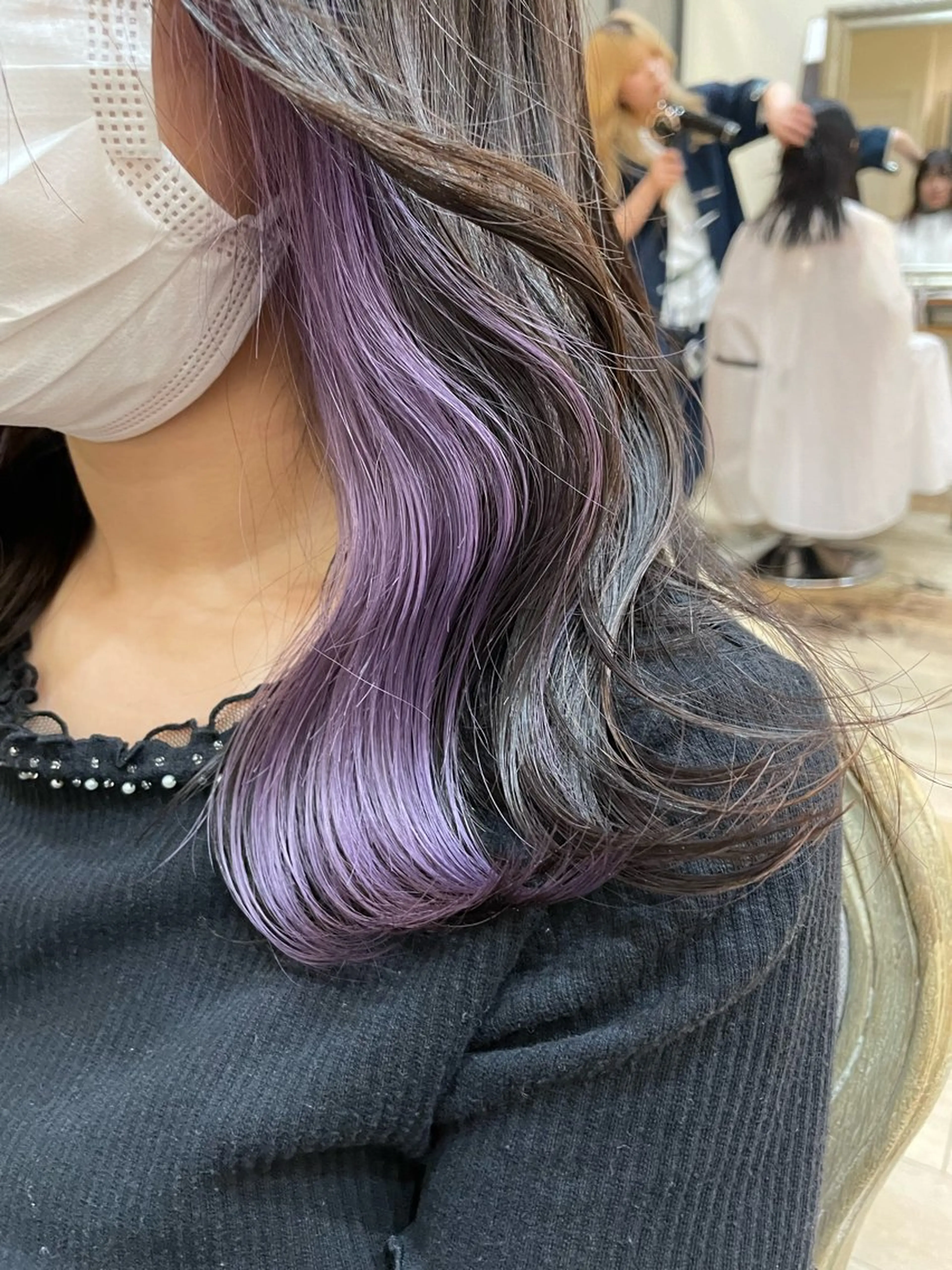 カラー ヘアカラー トリートメント しおり/🍬 KOKORO🤍のヘアスタイル