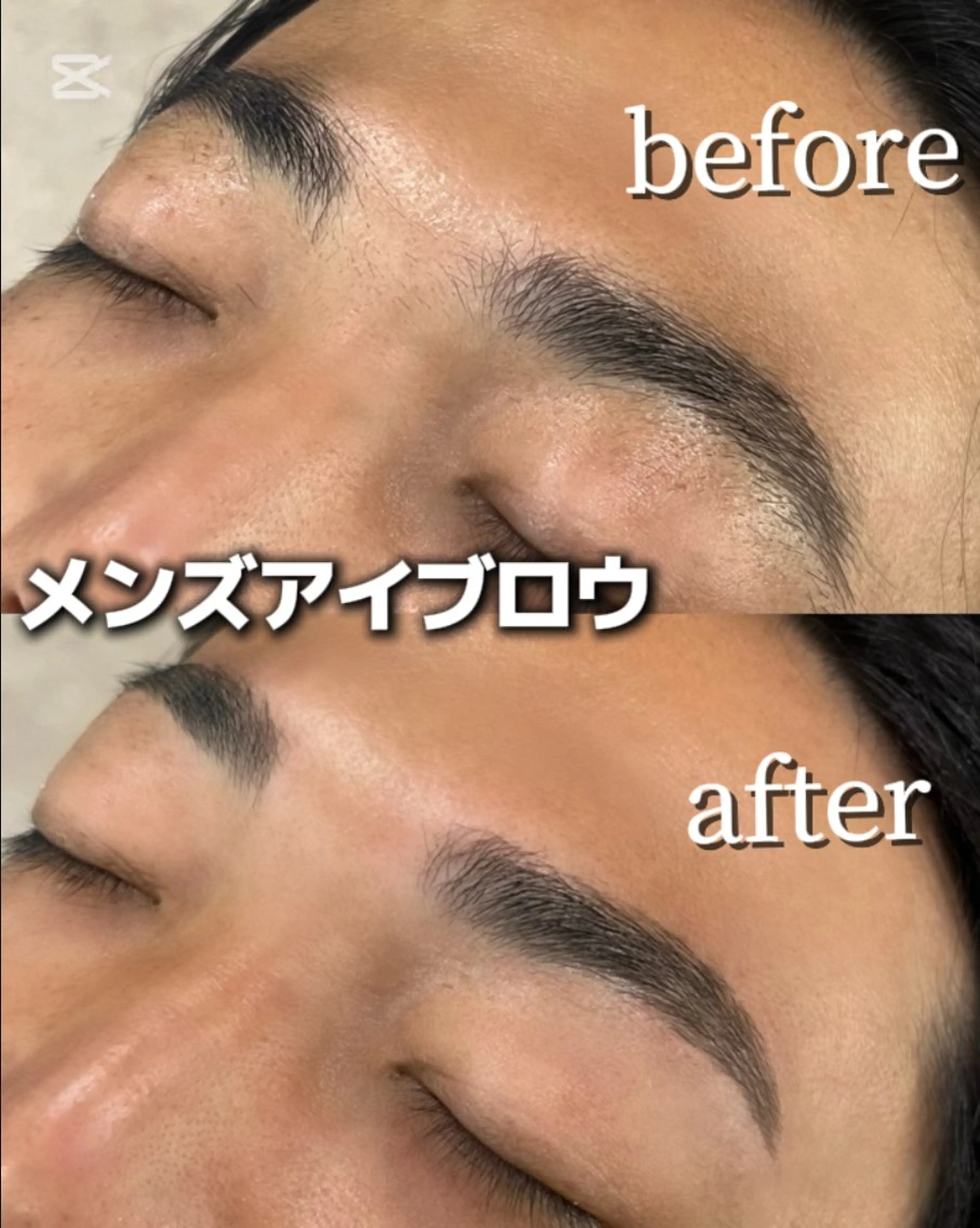 メンズ アイブロウ BARBER MIKI所属・BARBERMIKI メンズアイブロウの眉毛・アイブロウイメージ