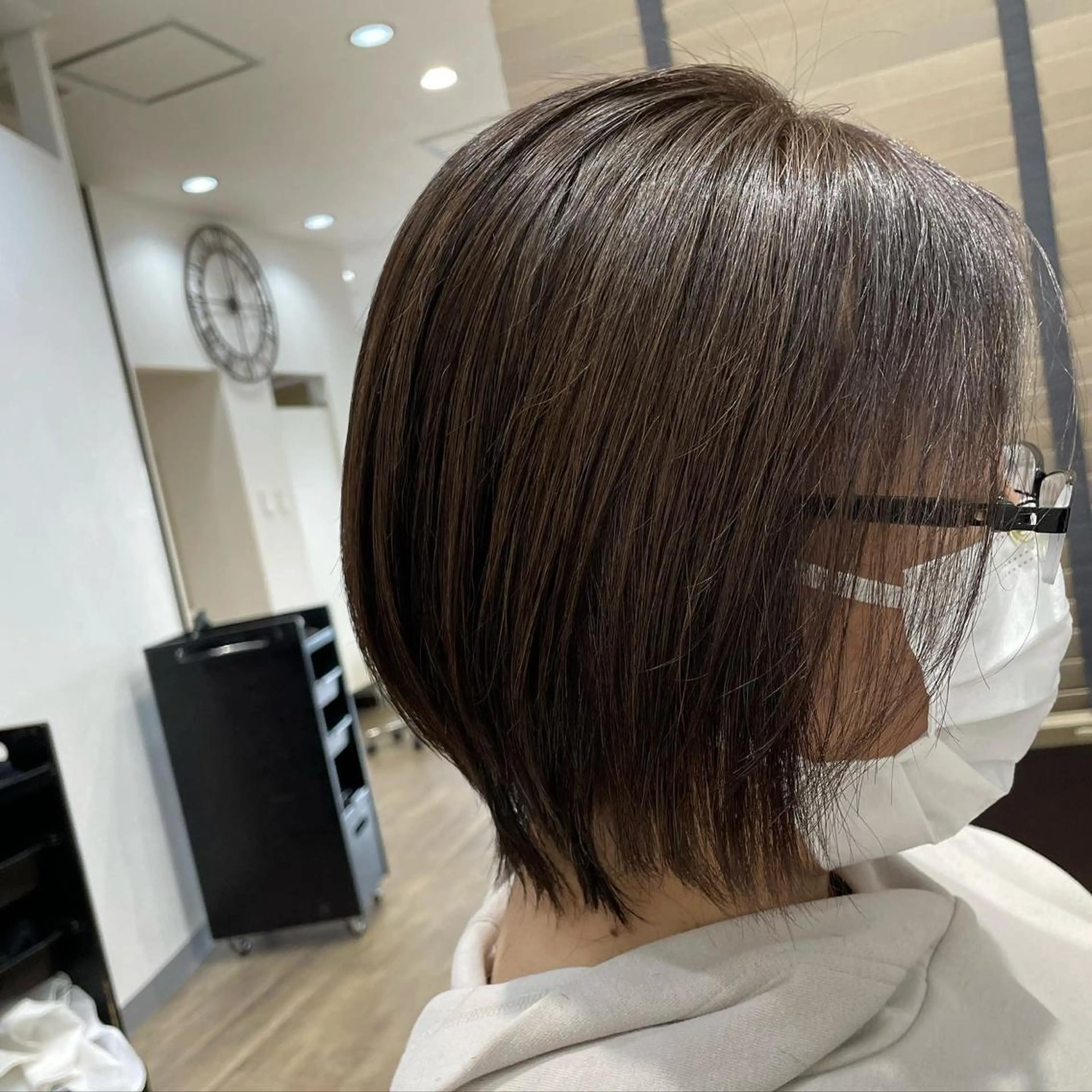 ミディアム ショートボブ ボブ ORDER MADE  hair salon maison4u所属・佐々木 浩之のヘアスタイル