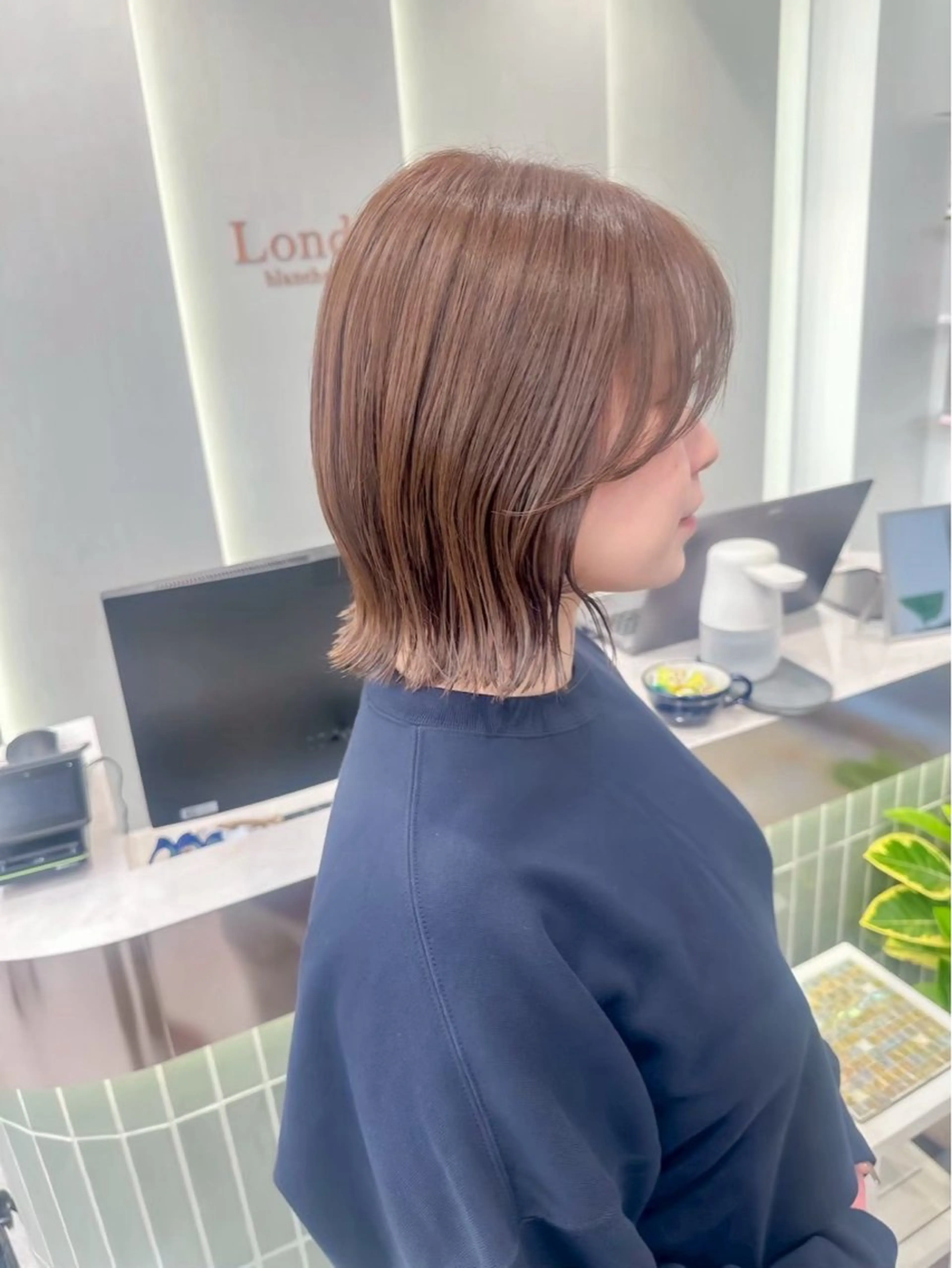 セミロング 透明感カラー/艶髪/ こーきのヘアスタイル