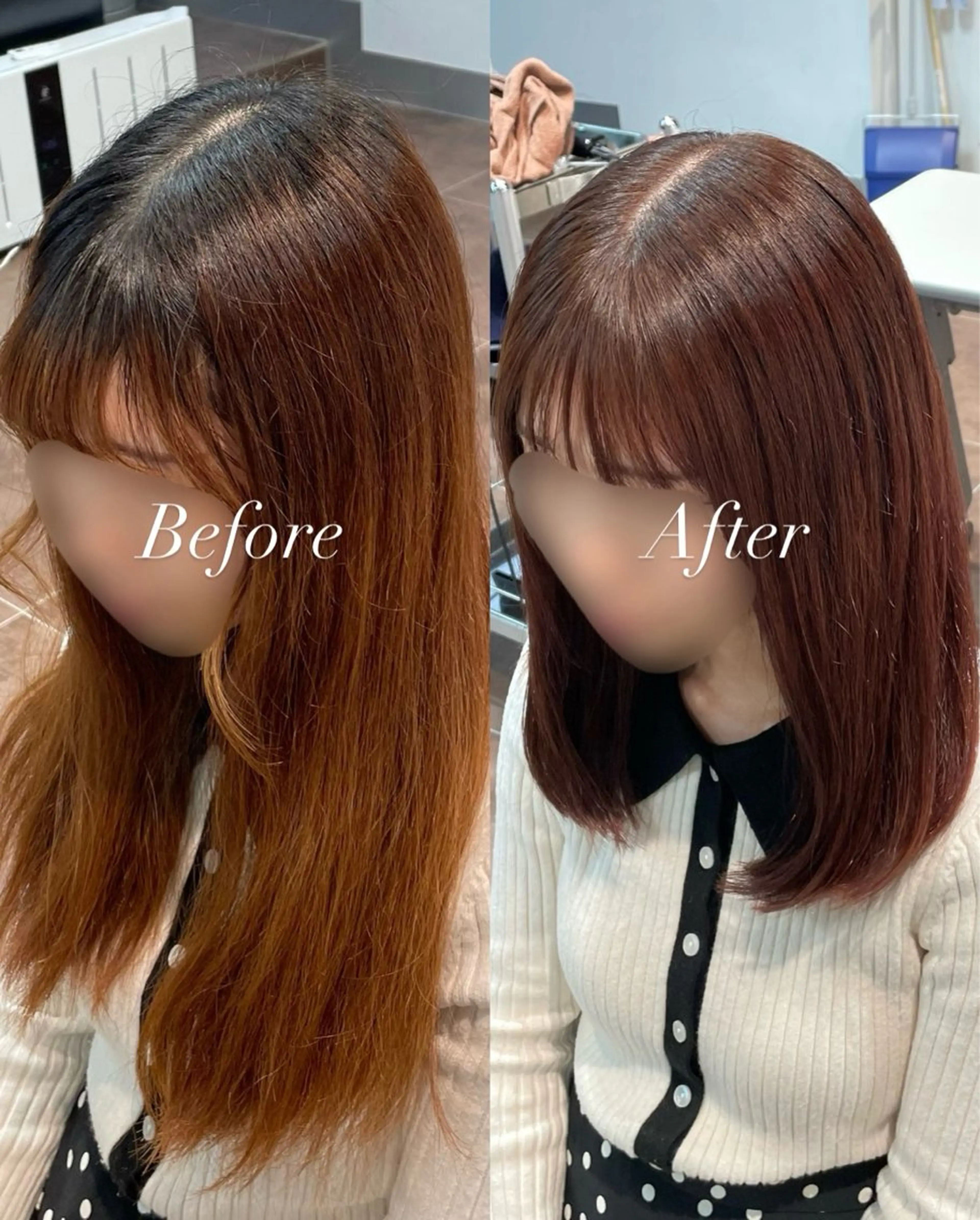 ミディアム Little×Ray所属・Ayu🩶 カットモデル募集中のヘアスタイル