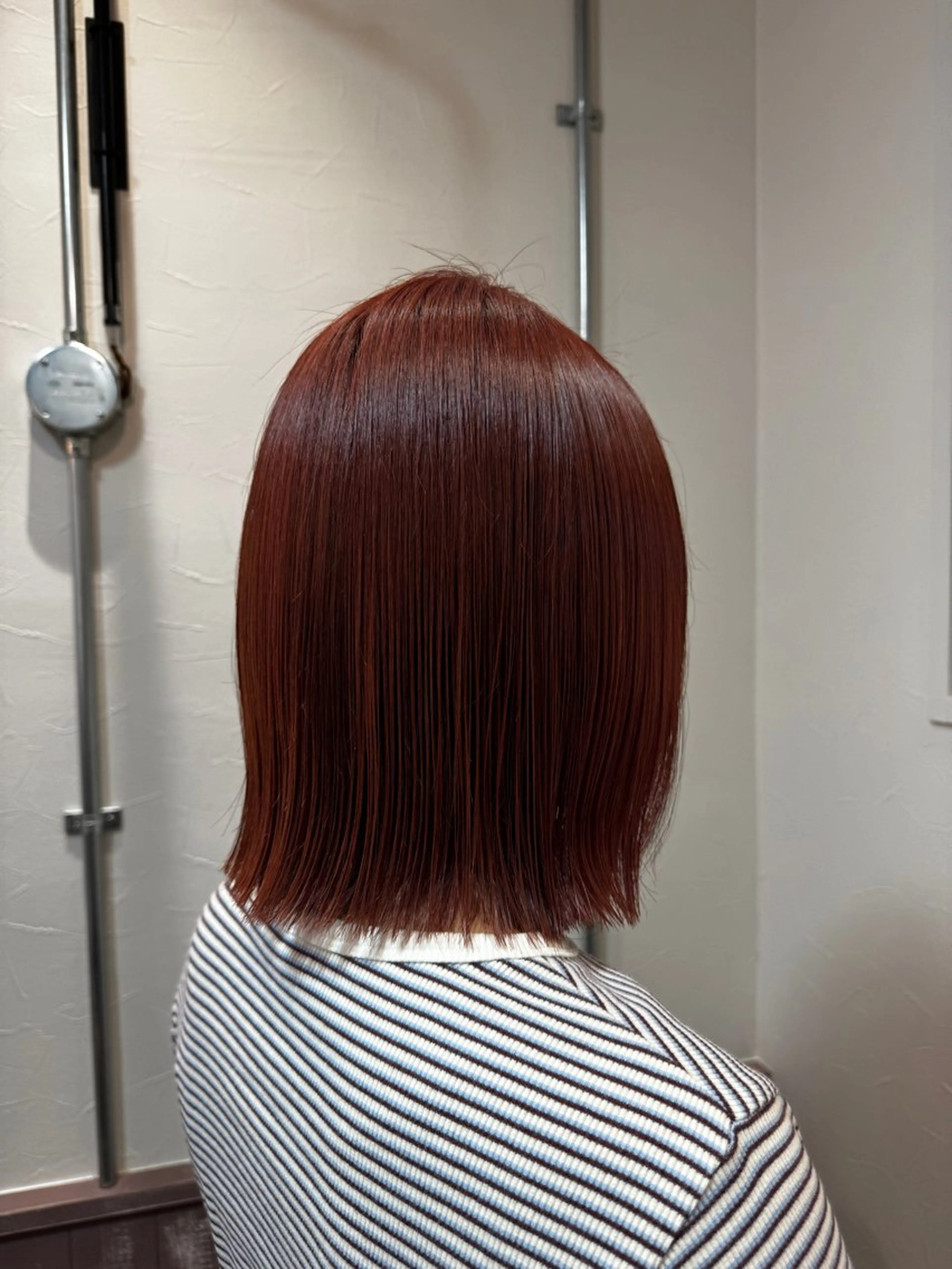ミディアム カラー ブリーチ カット ヘアカラー トリートメント アリサ/ダブルカラー /ヘルシー/ブリーチのヘアスタイル