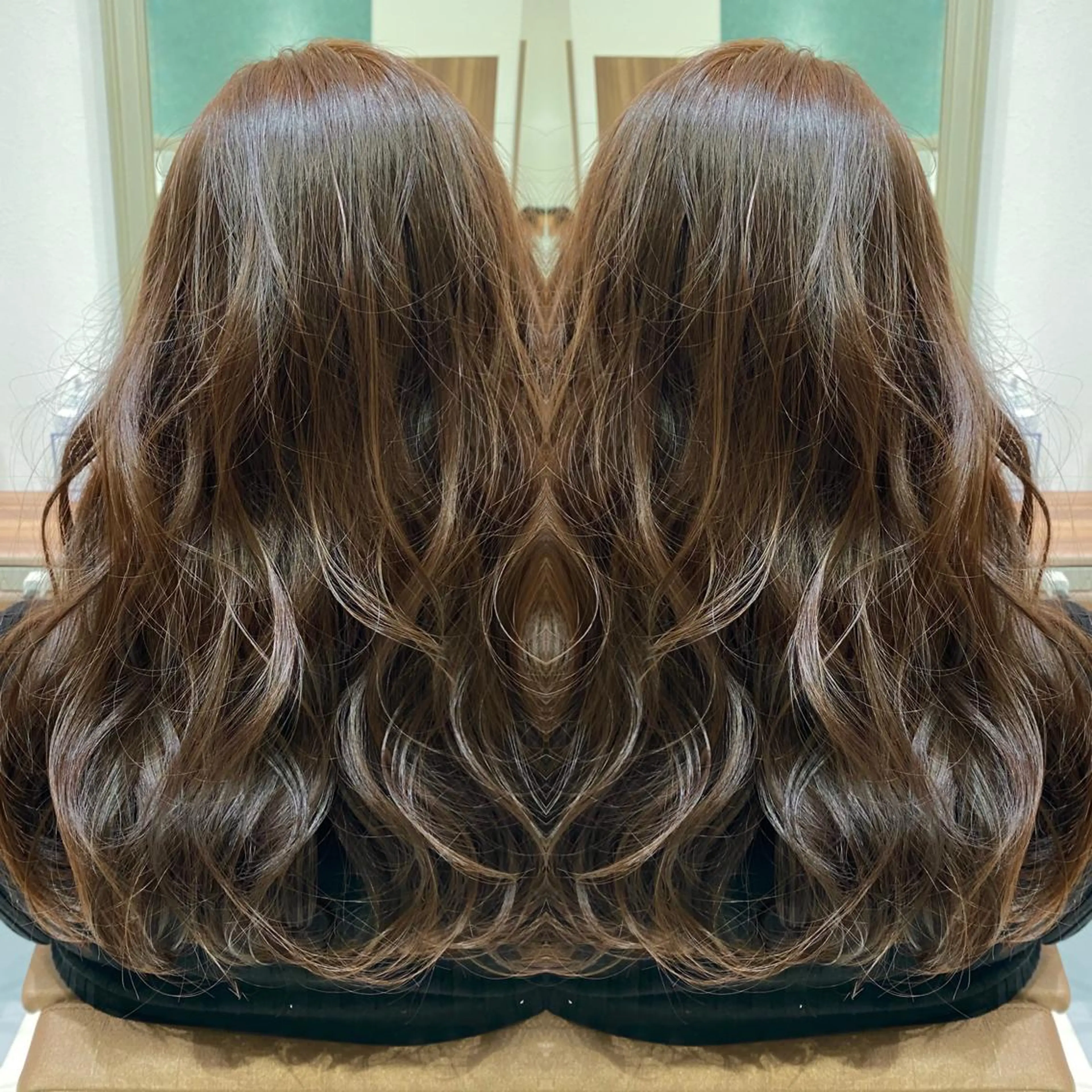 ロング カラー ブラウンカラー イルミナカラー ✄デザイン特化 /Ami✄のヘアスタイル