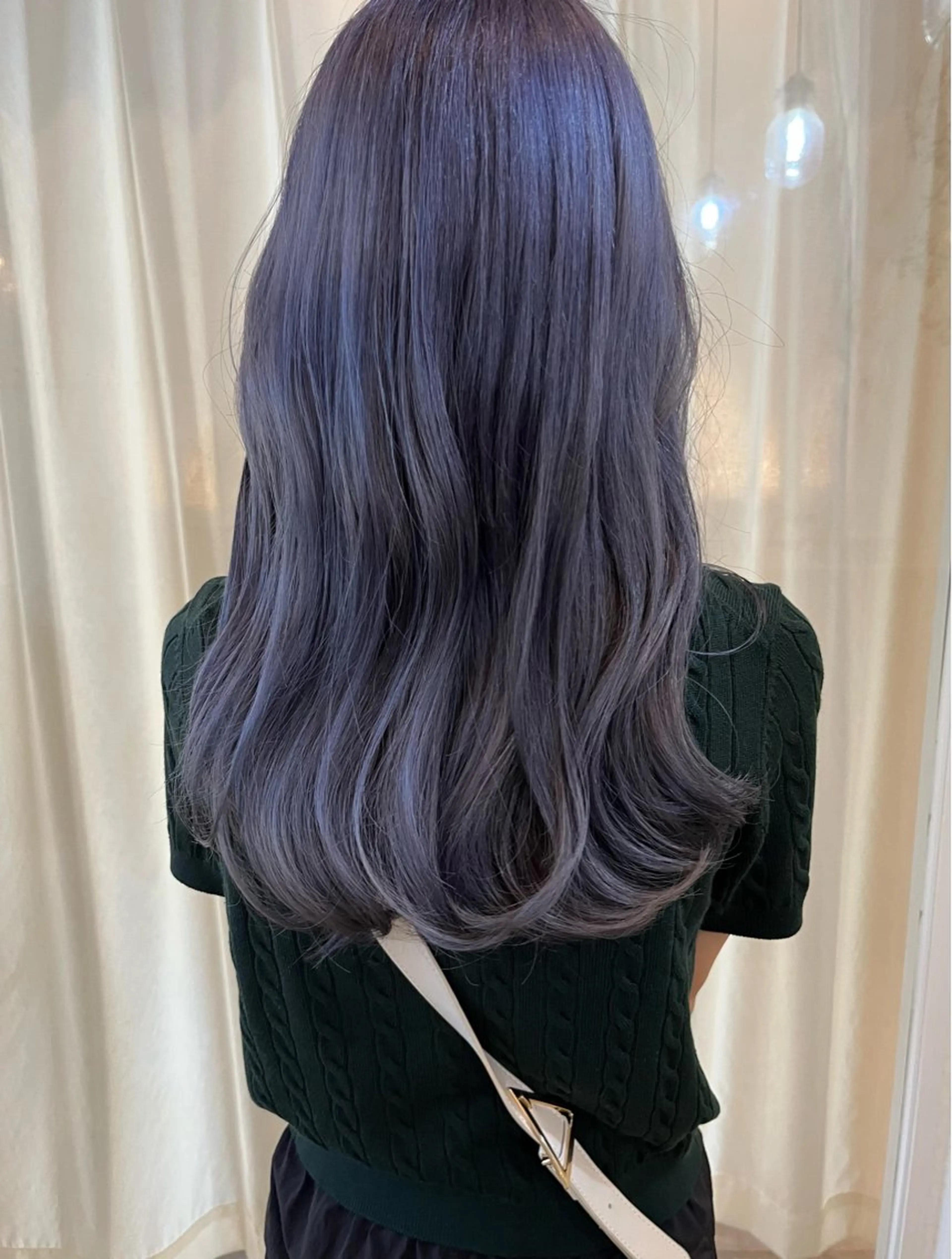 ロング カラー 上原 愛理のヘアスタイル