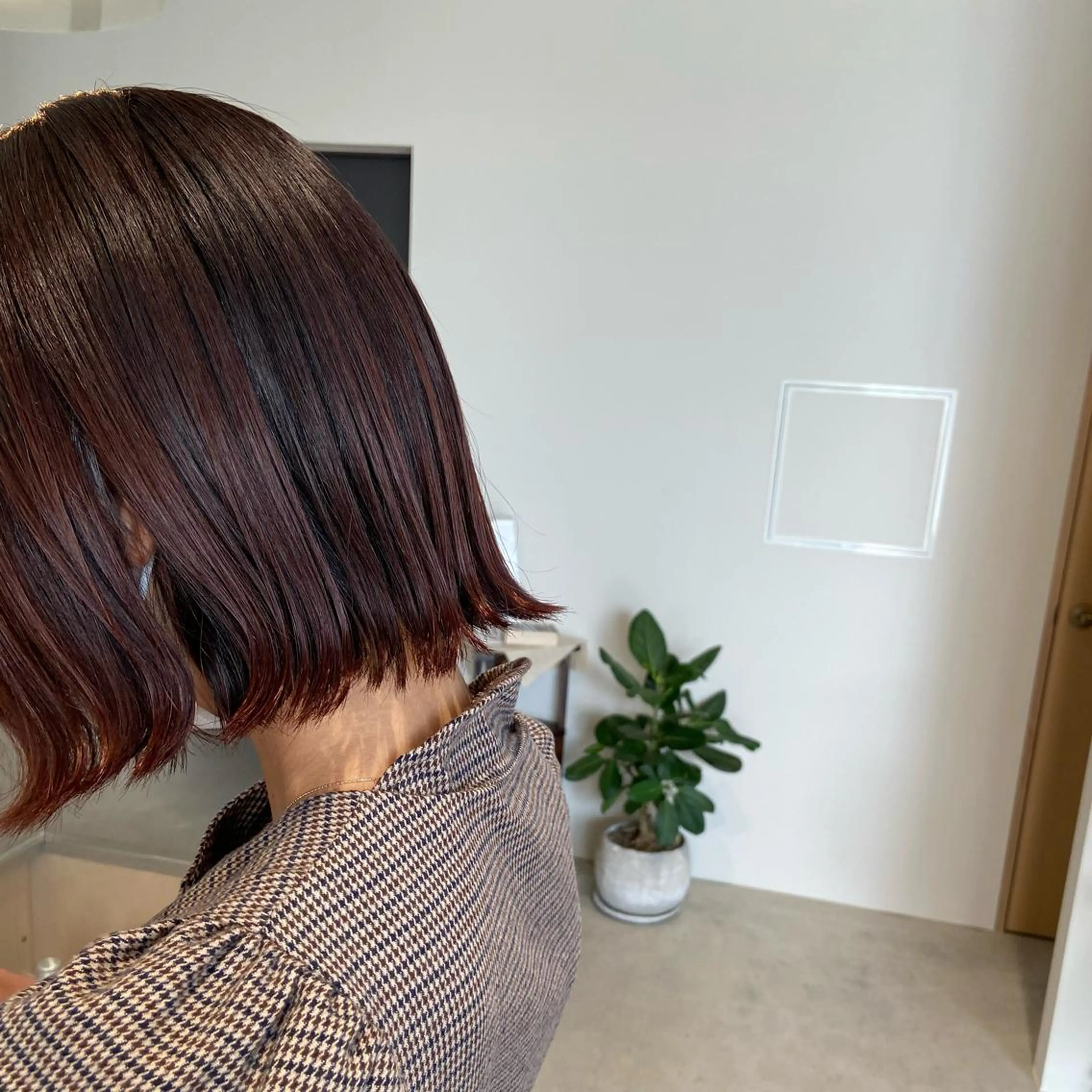 ショート カラー 石川 瑠琉のヘアスタイル