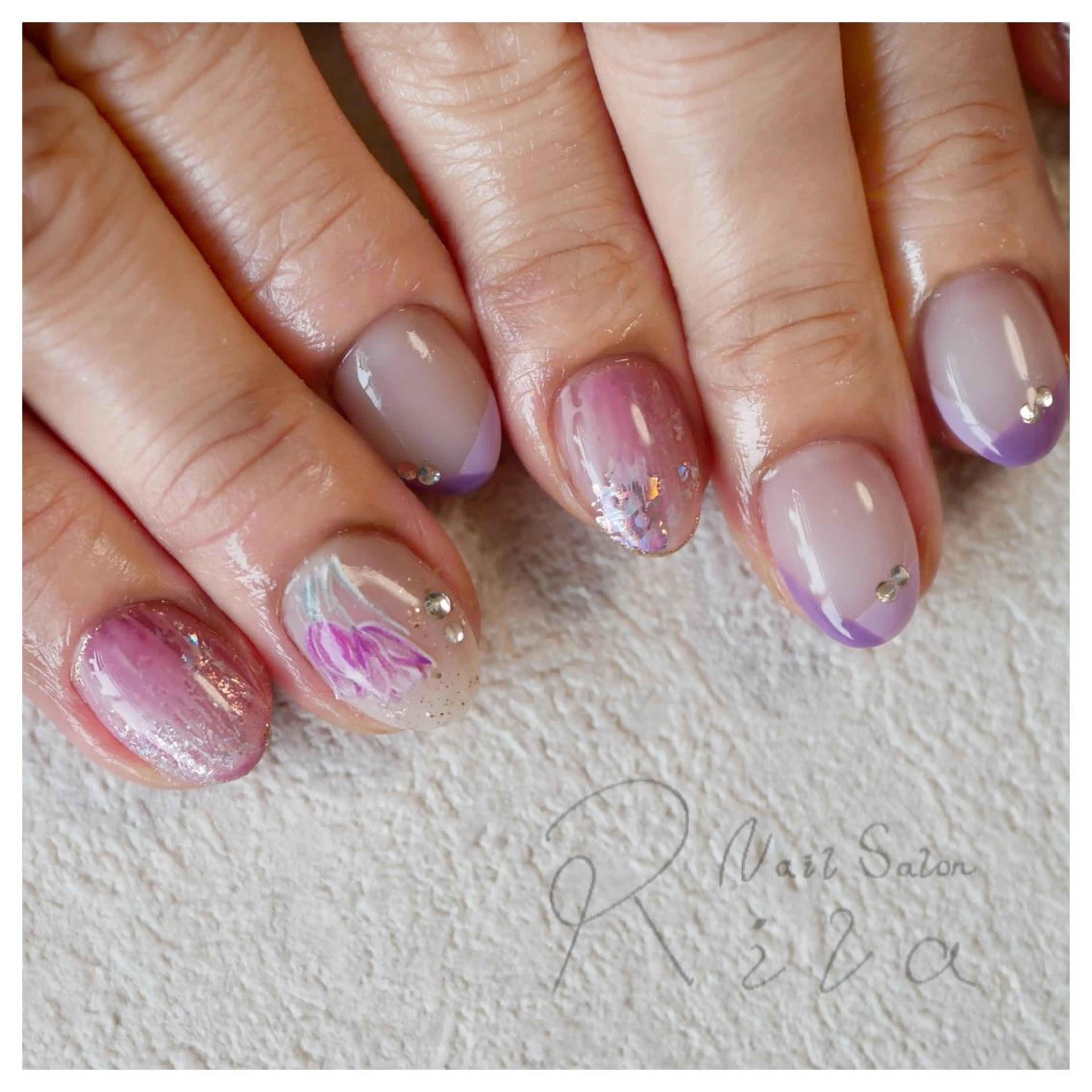 ネイル Nail salon Rilaのネイルデザイン