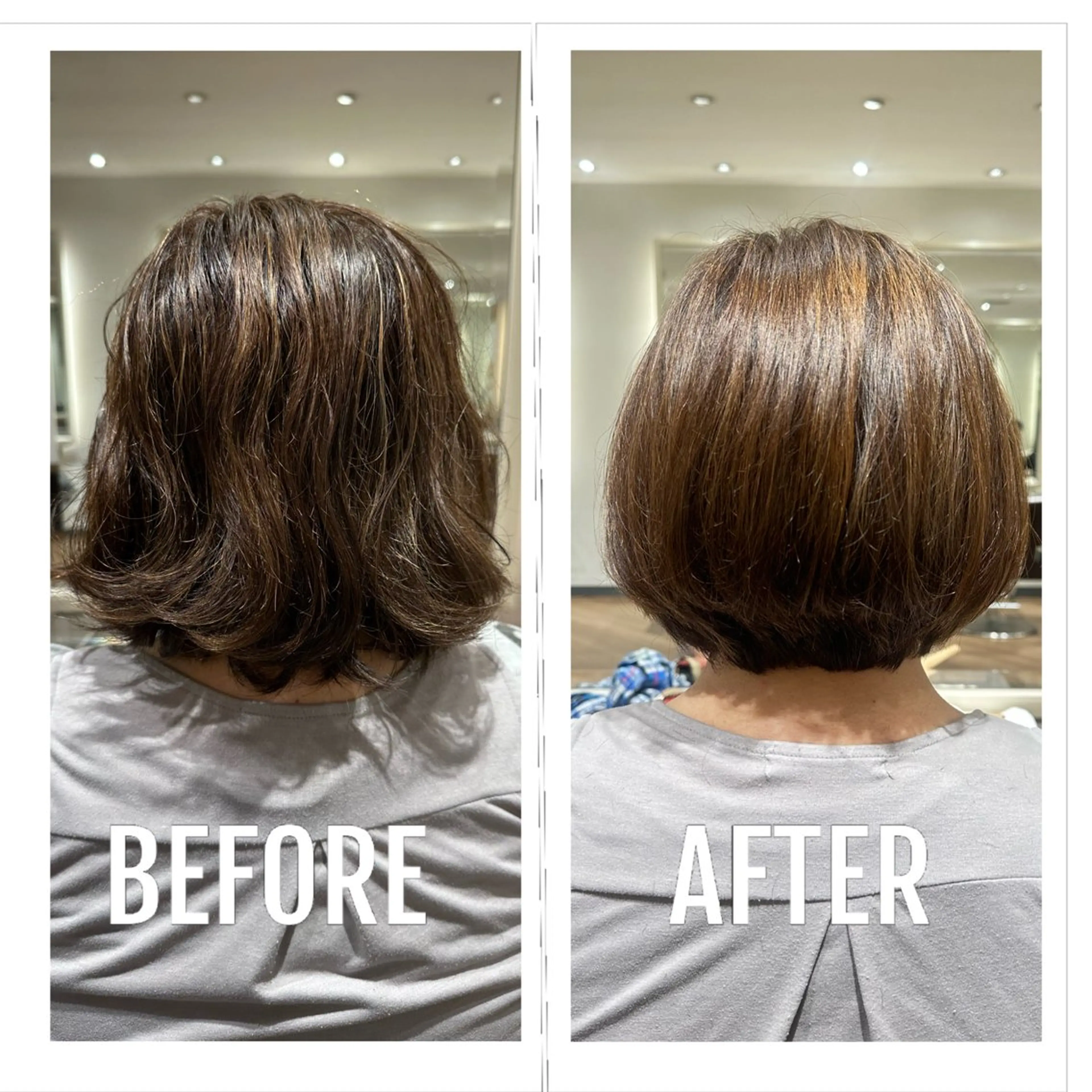 ショート ボブ カット ごとう さなのヘアスタイル