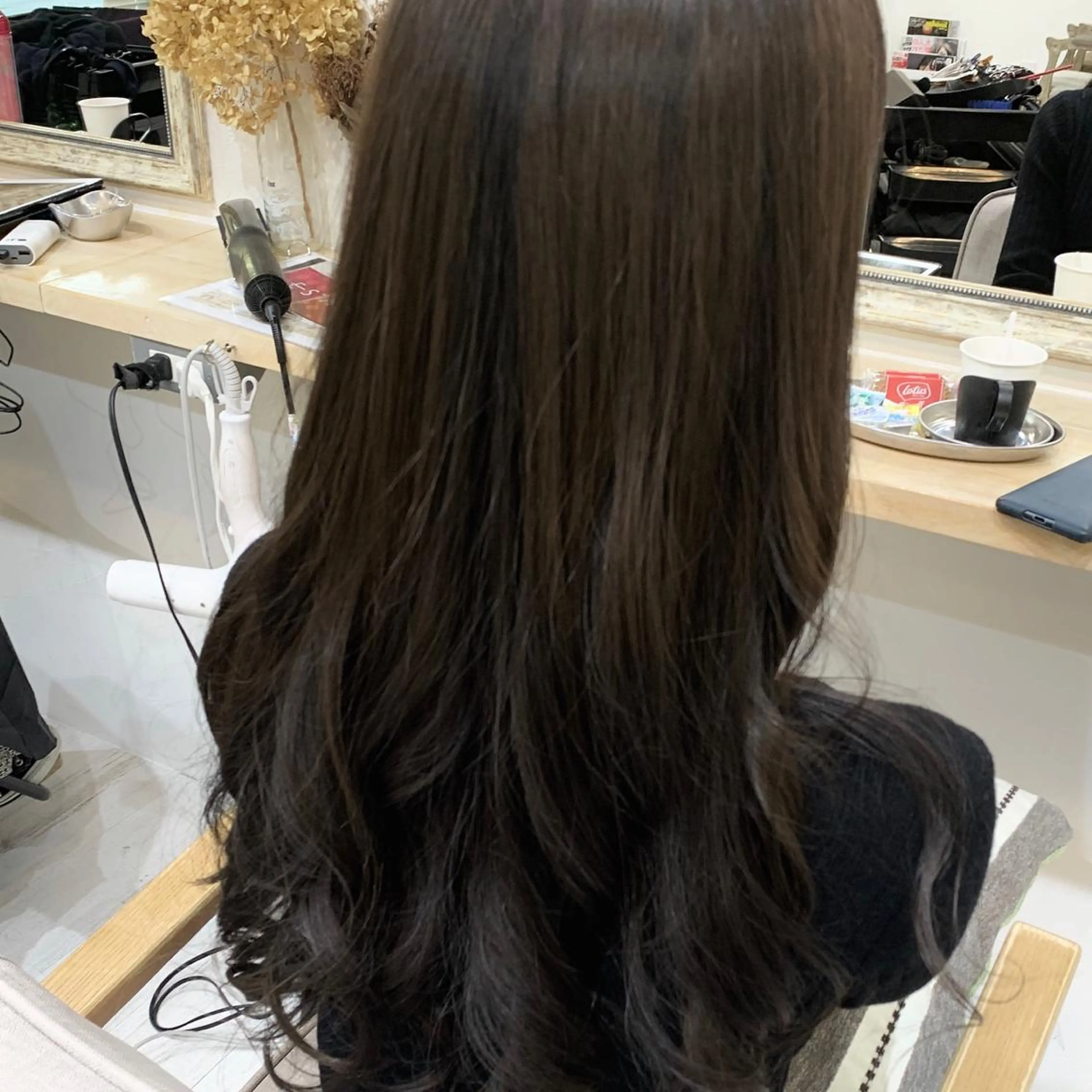 ロング カラー ブルーカラー 透明感カラー 山本 悟志のヘアスタイル