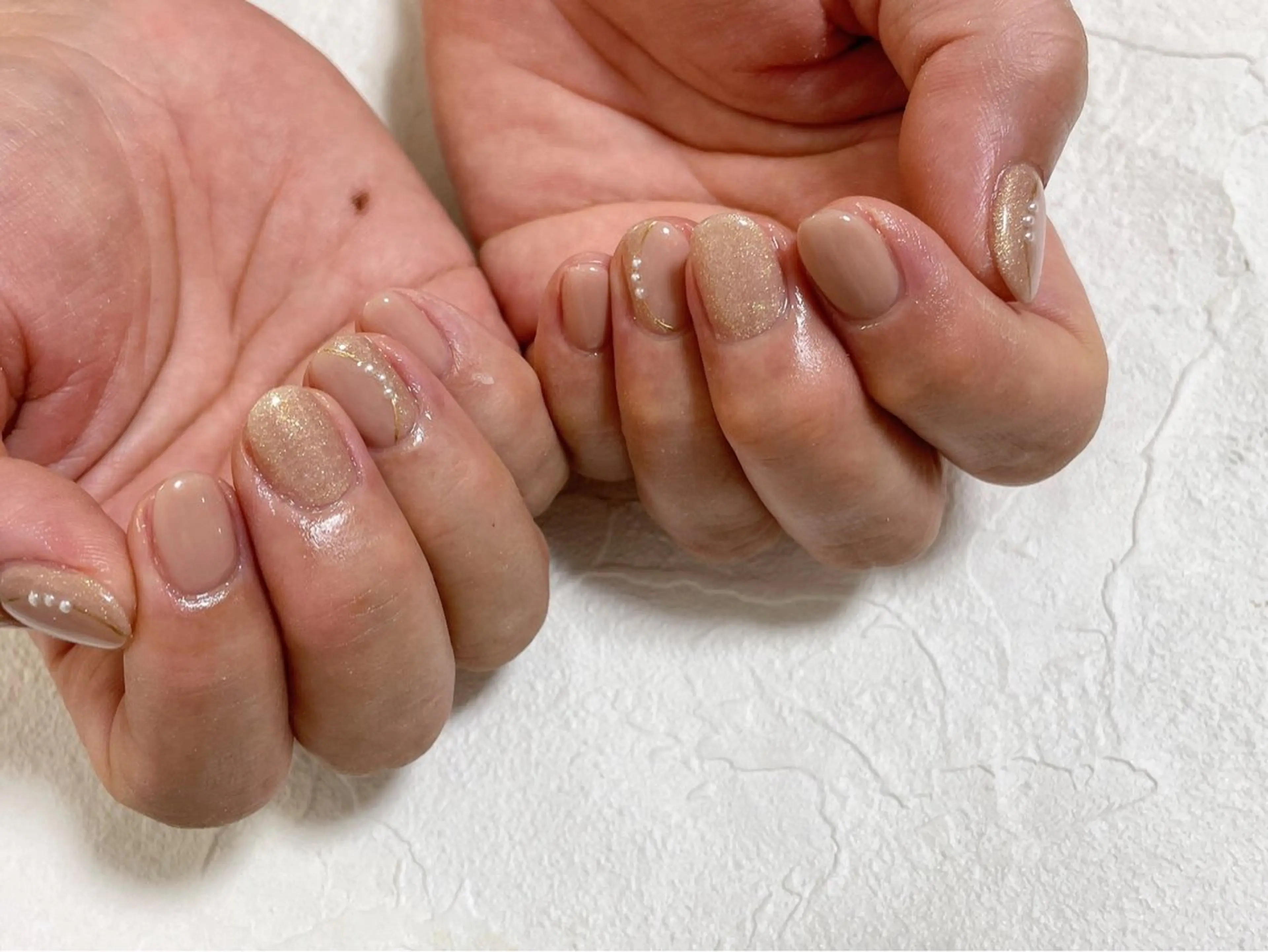 ネイル ジェルネイル マグネットネイル パラジェル バレンタイン ワンホンネイル ハンドネイル kiki nail 二子玉川のネイルデザイン