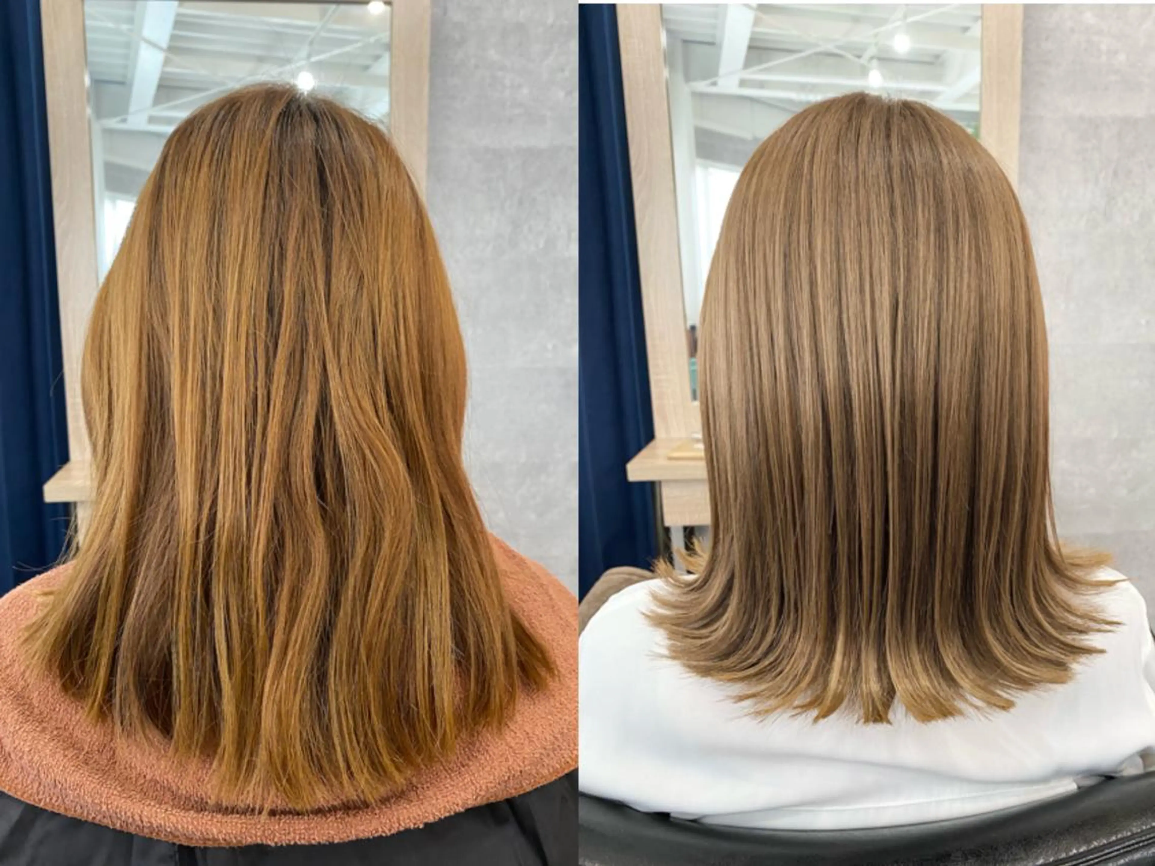 セミロング カット ヘアカラー _White所属・ＳＨＩ ＺＵのヘアスタイル