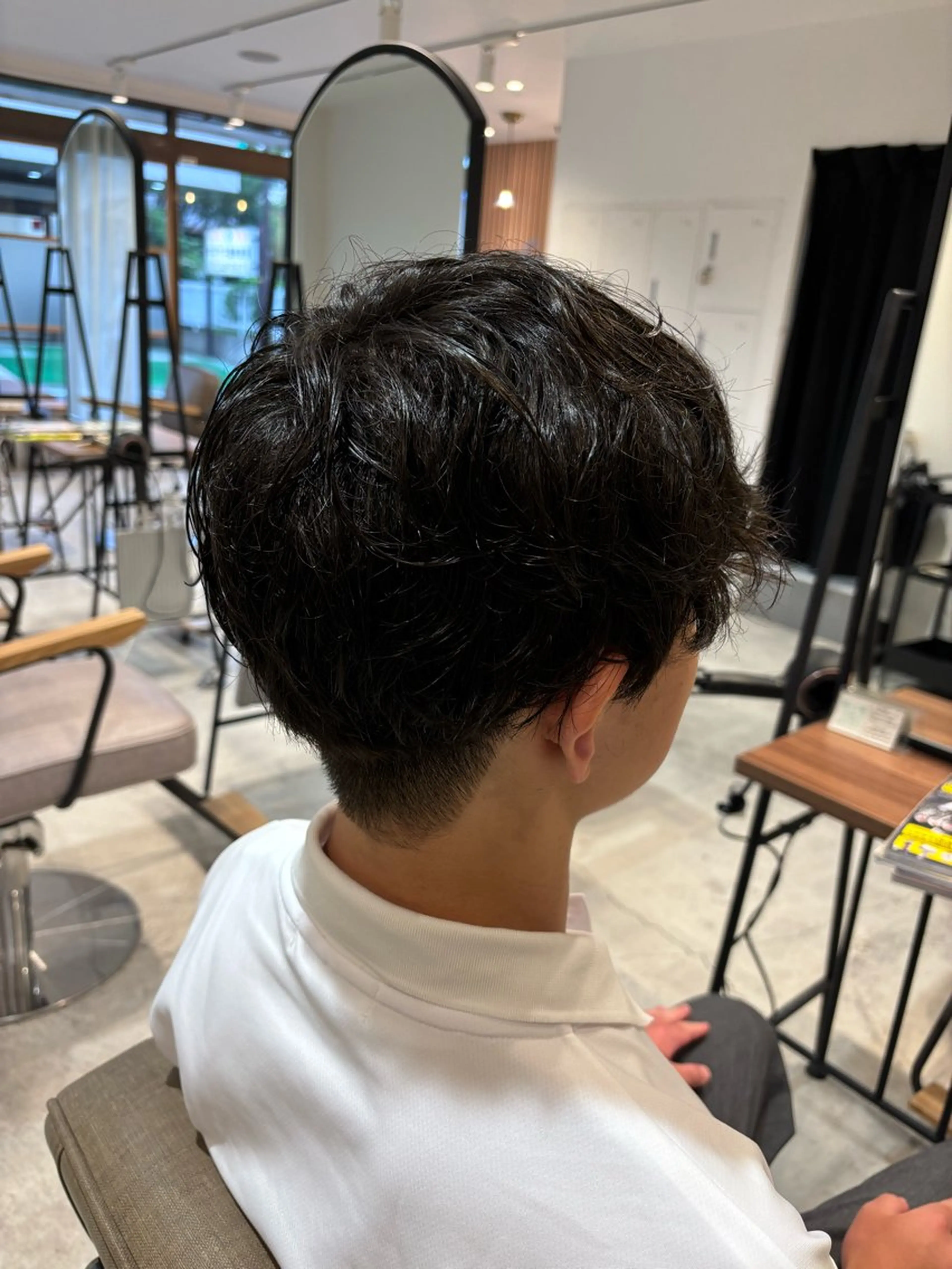 パーマ メンズ カット トリートメント か ののヘアスタイル