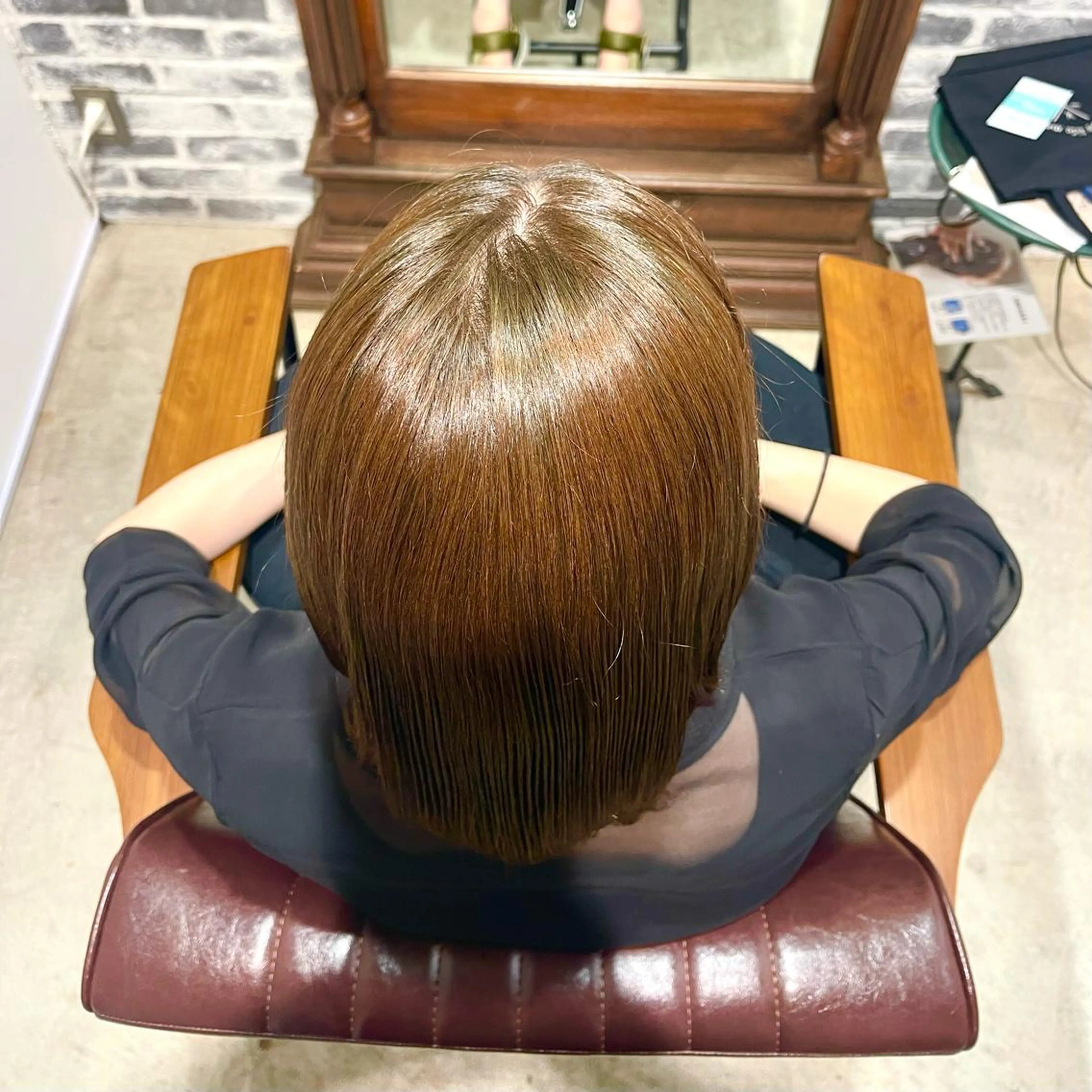 ショート イージーパーマ募集 平口はのんのヘアスタイル