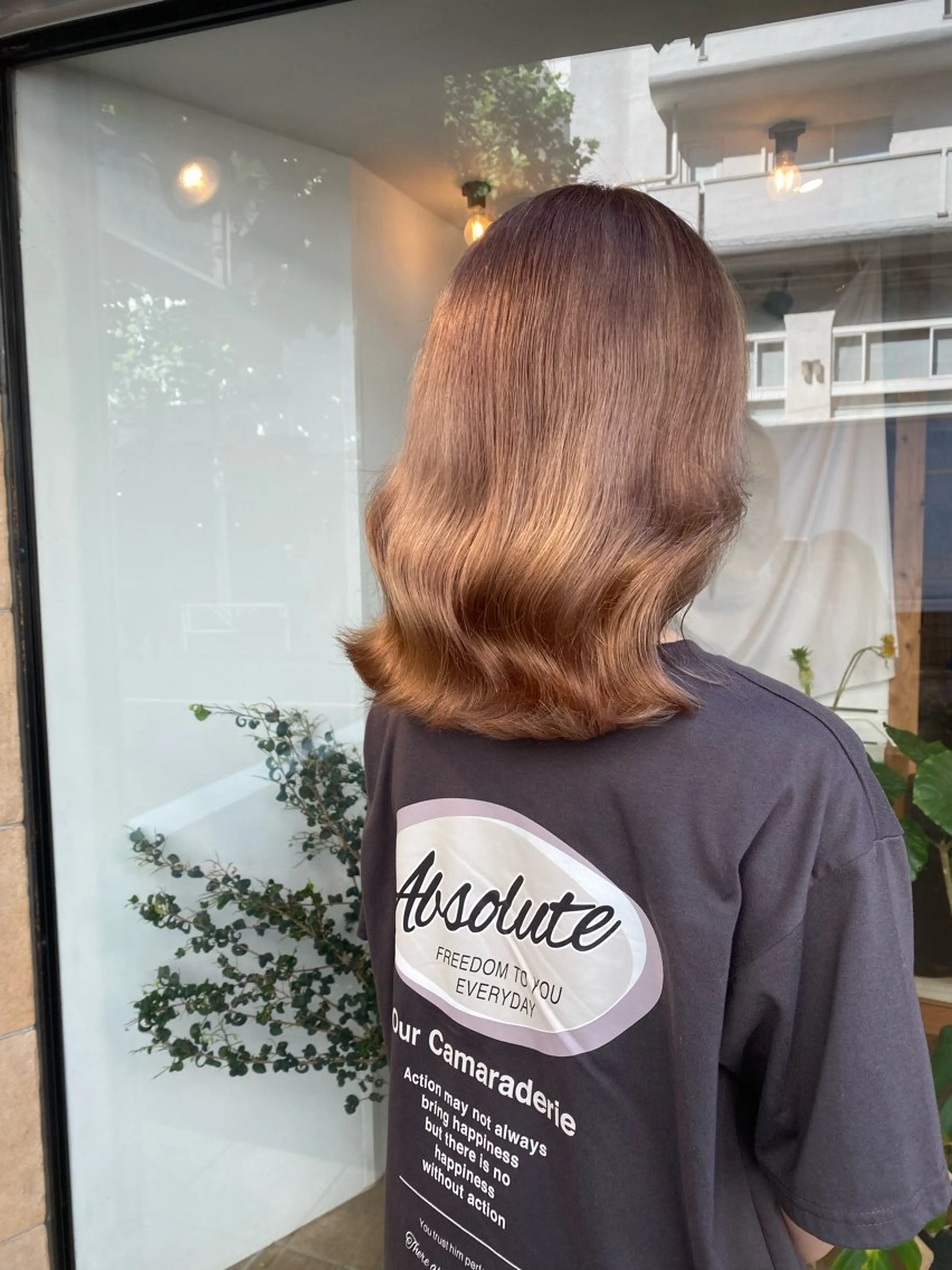 ショート カラー 韓国ヘア♡レイヤー AYAのヘアスタイル