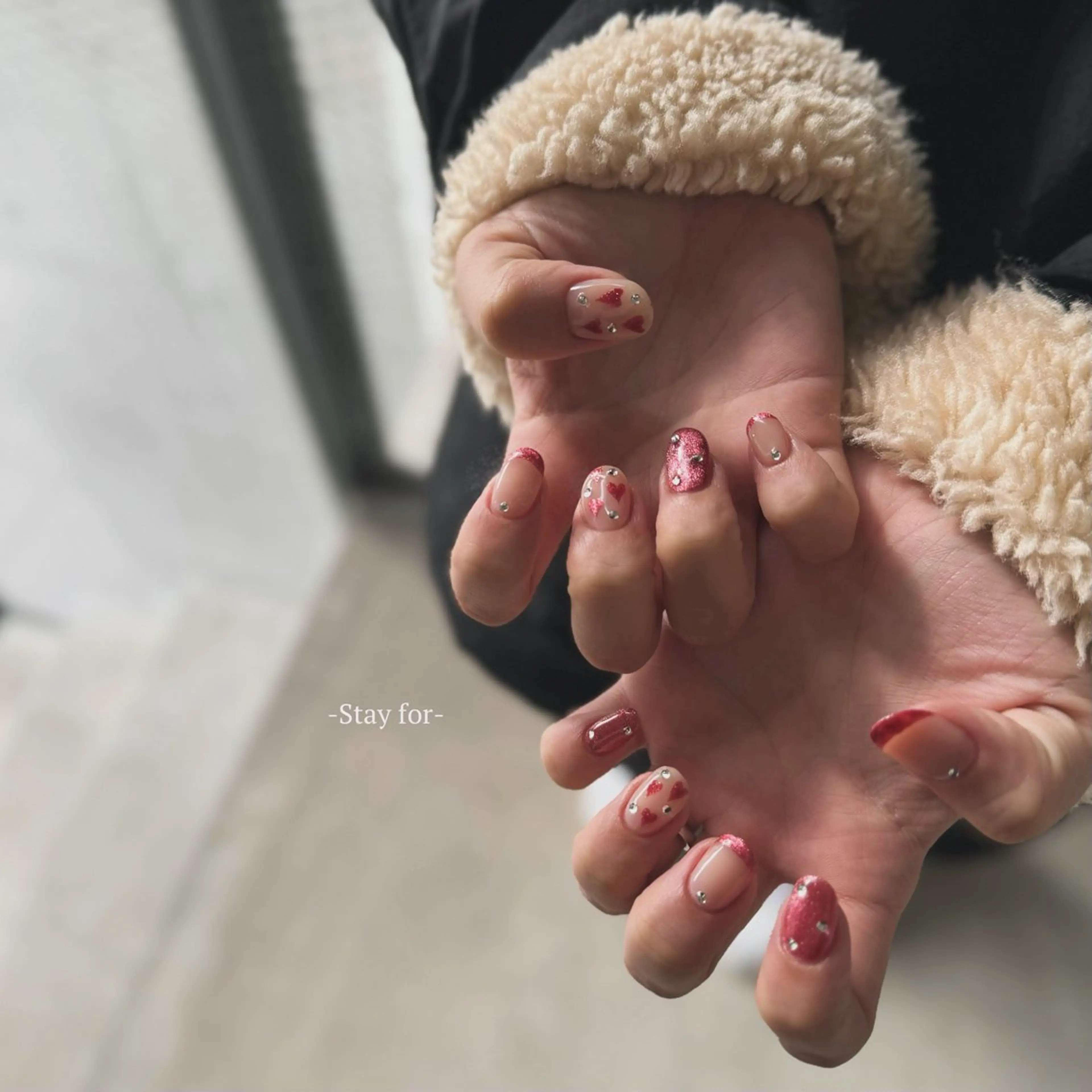 ネイル マグネットネイル ハンドネイル Stay for Mayaのネイルデザイン