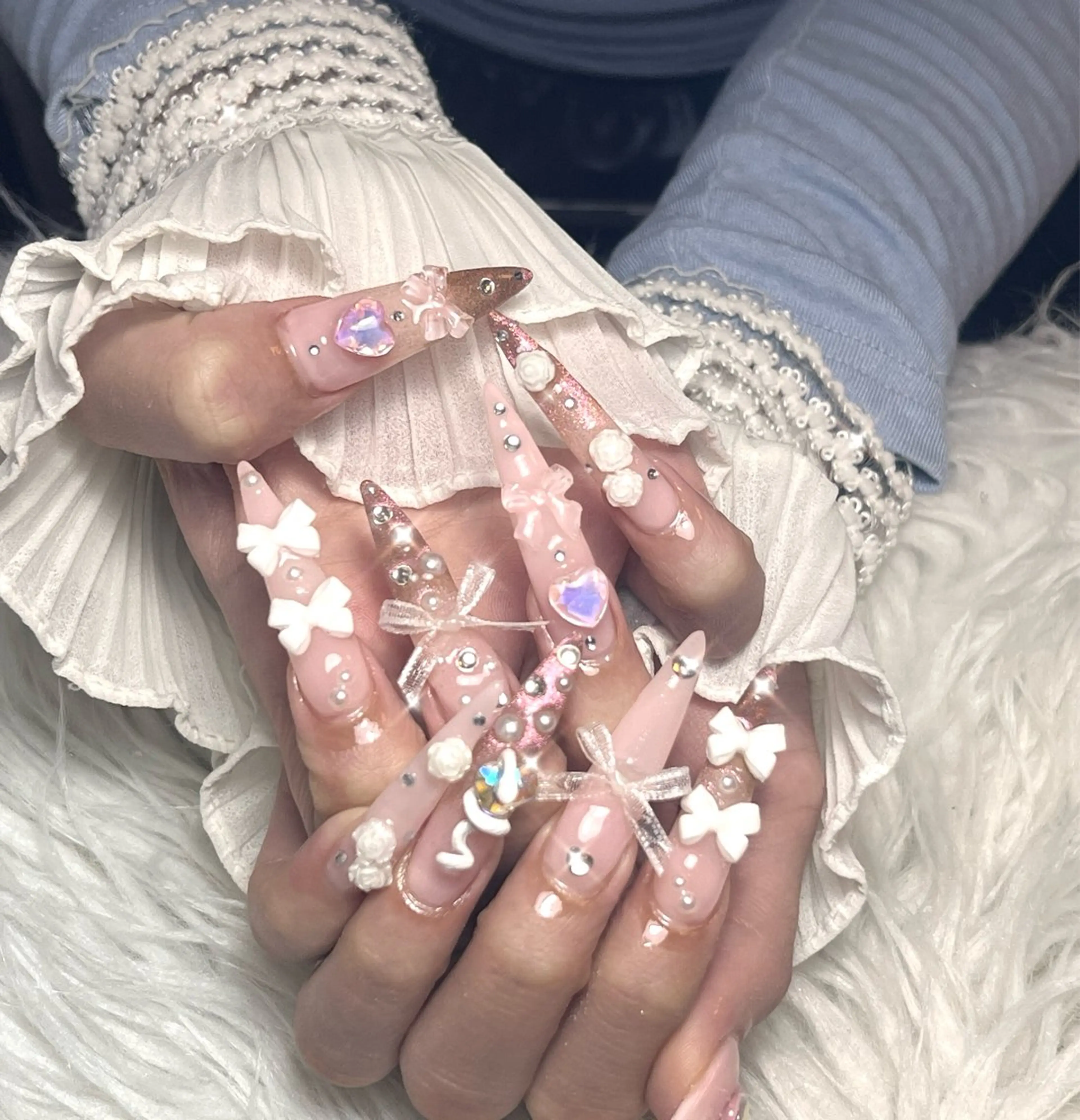 ネイル ハンドネイル ☁️Yun nail Rin☁️のネイルデザイン