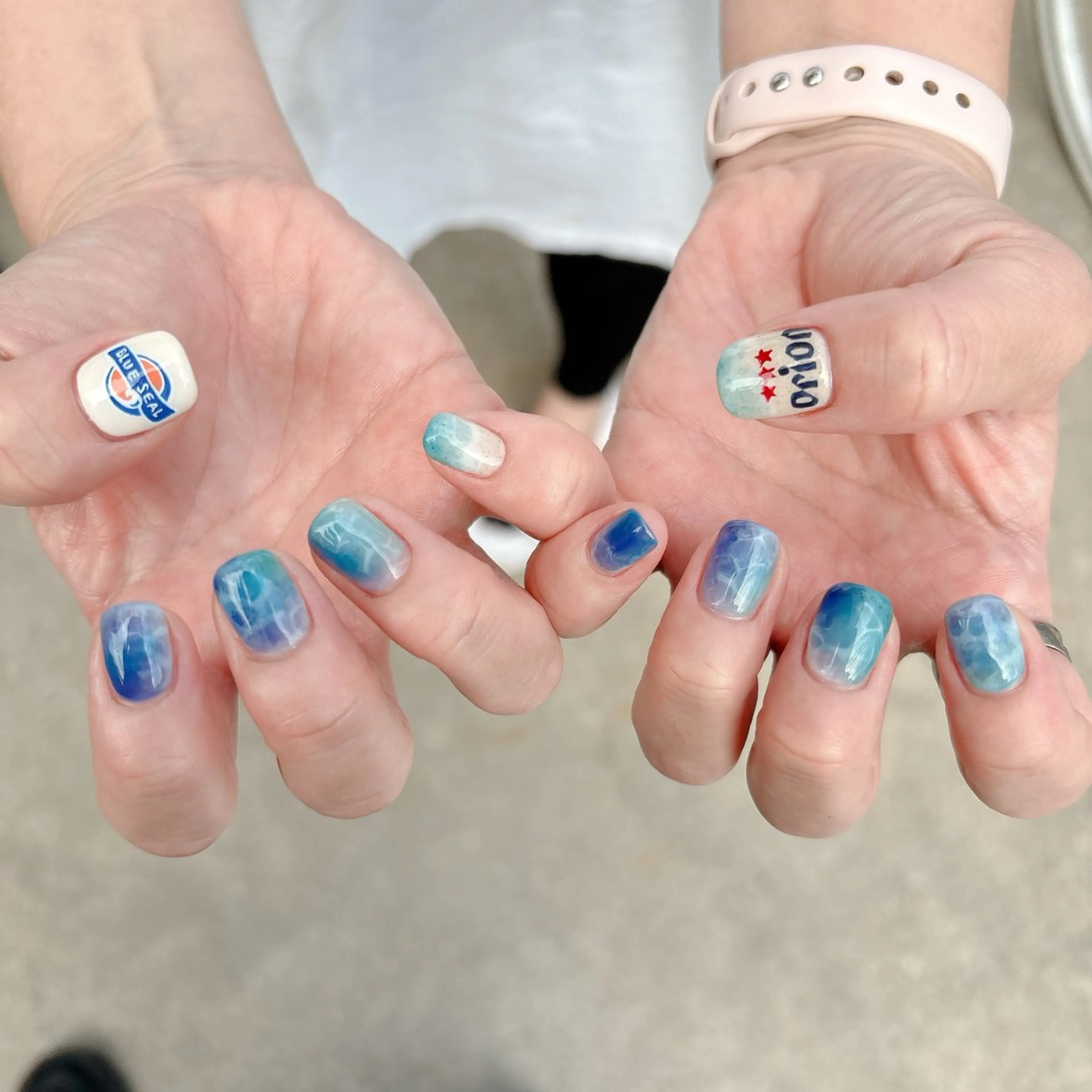ネイル 持ち込み ハンドネイル nailsalon Asryのネイルデザイン