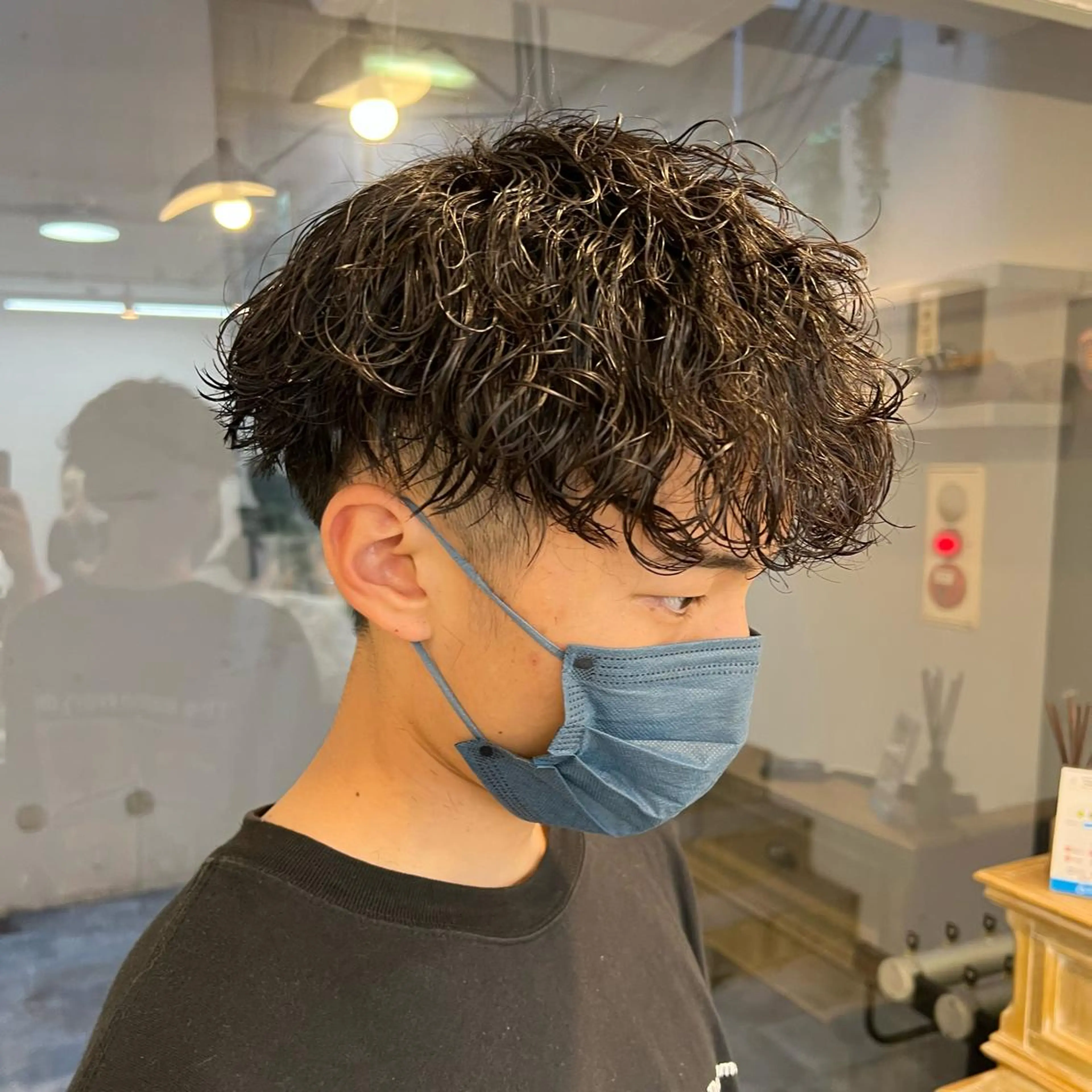 パーマ メンズ メンズパーマ 波巻きパーマ スパイラルパーマ カット パーマ 🔥メンズ特化🔥 永瀬椋のヘアスタイル