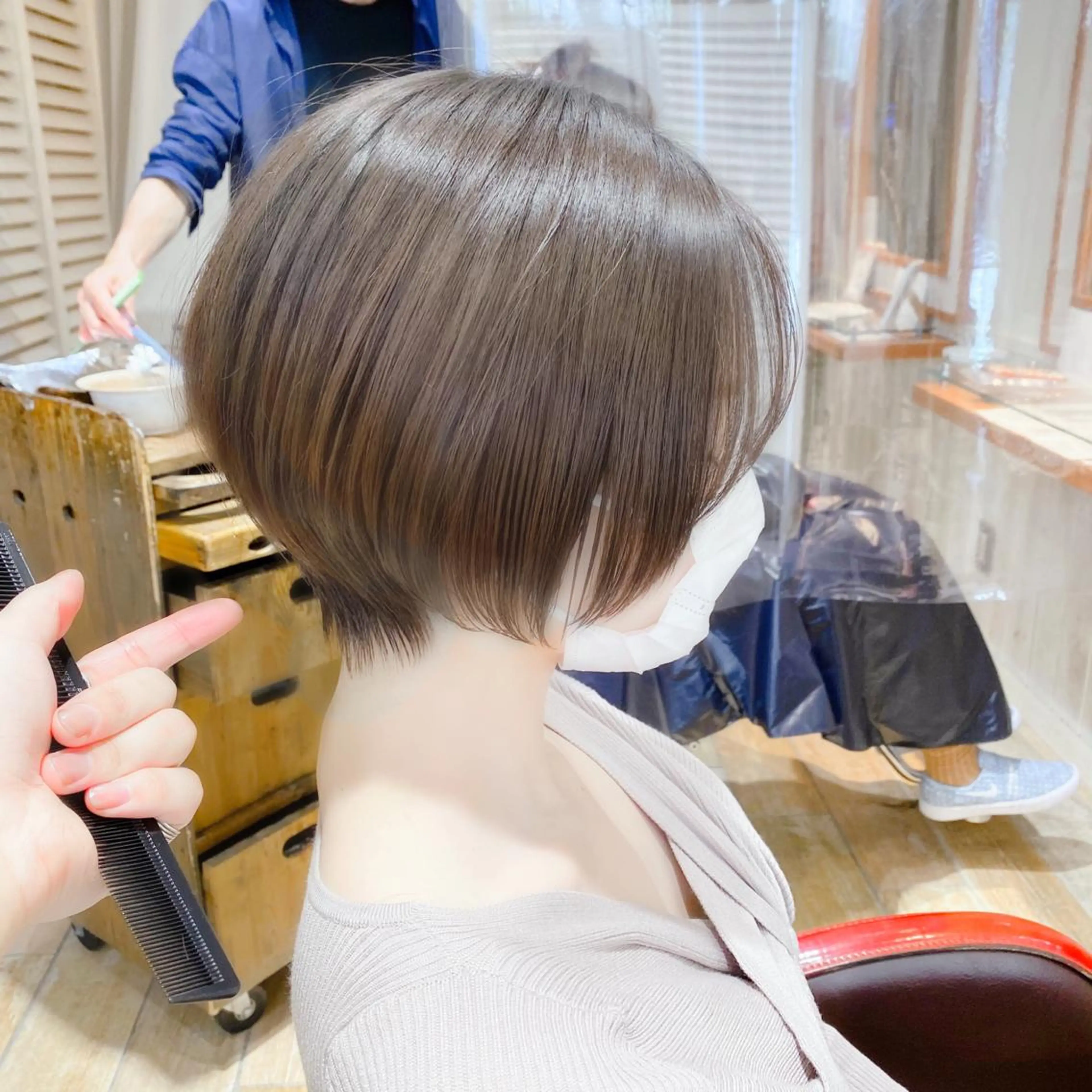 ショート カット ヘアカラー トリートメント パーソナルカラー骨格 顔タイプ　小幡のその他イメージ