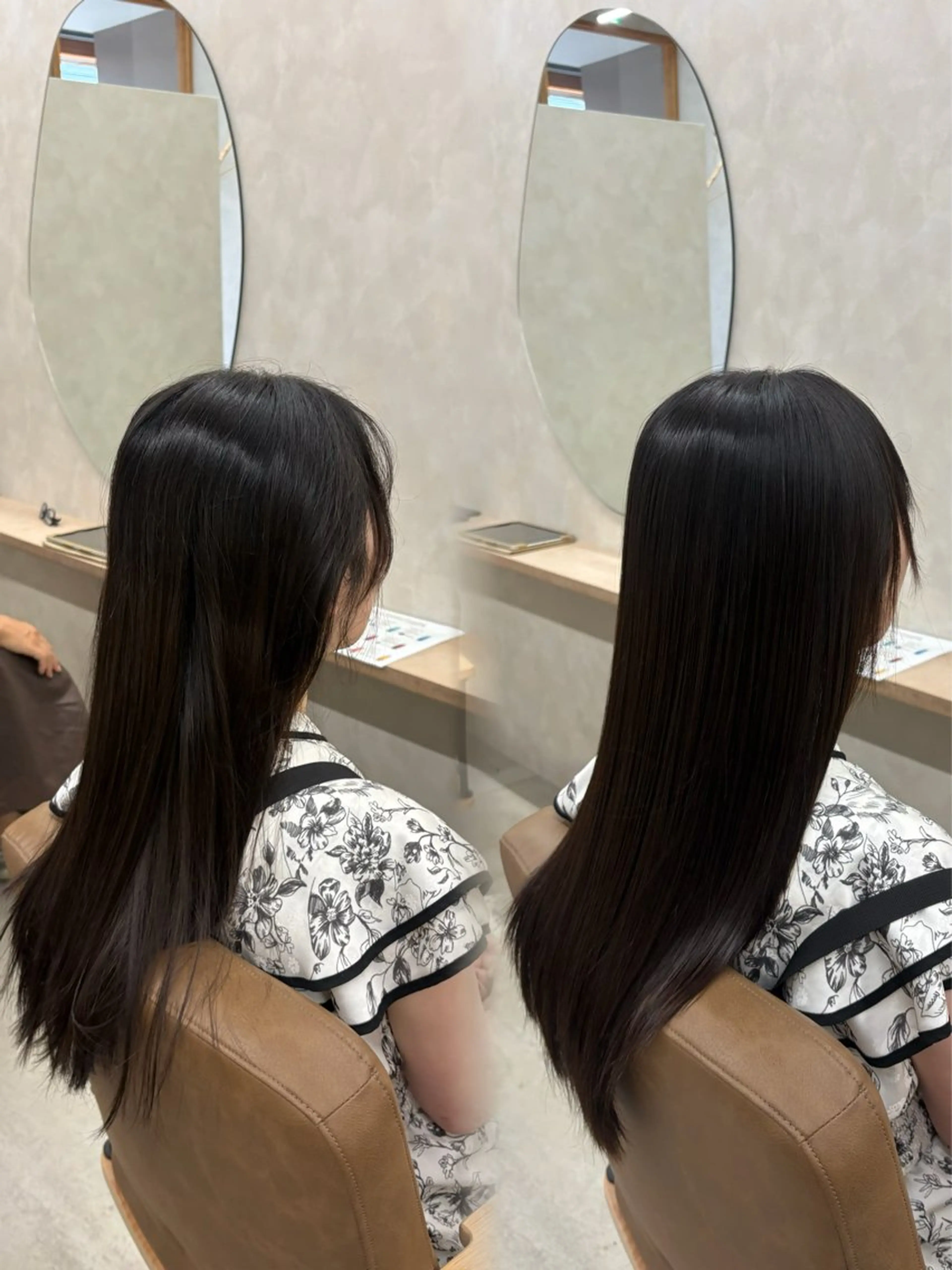 <女性限定> カット+サラ艶縮毛矯正 ¥3900の写真