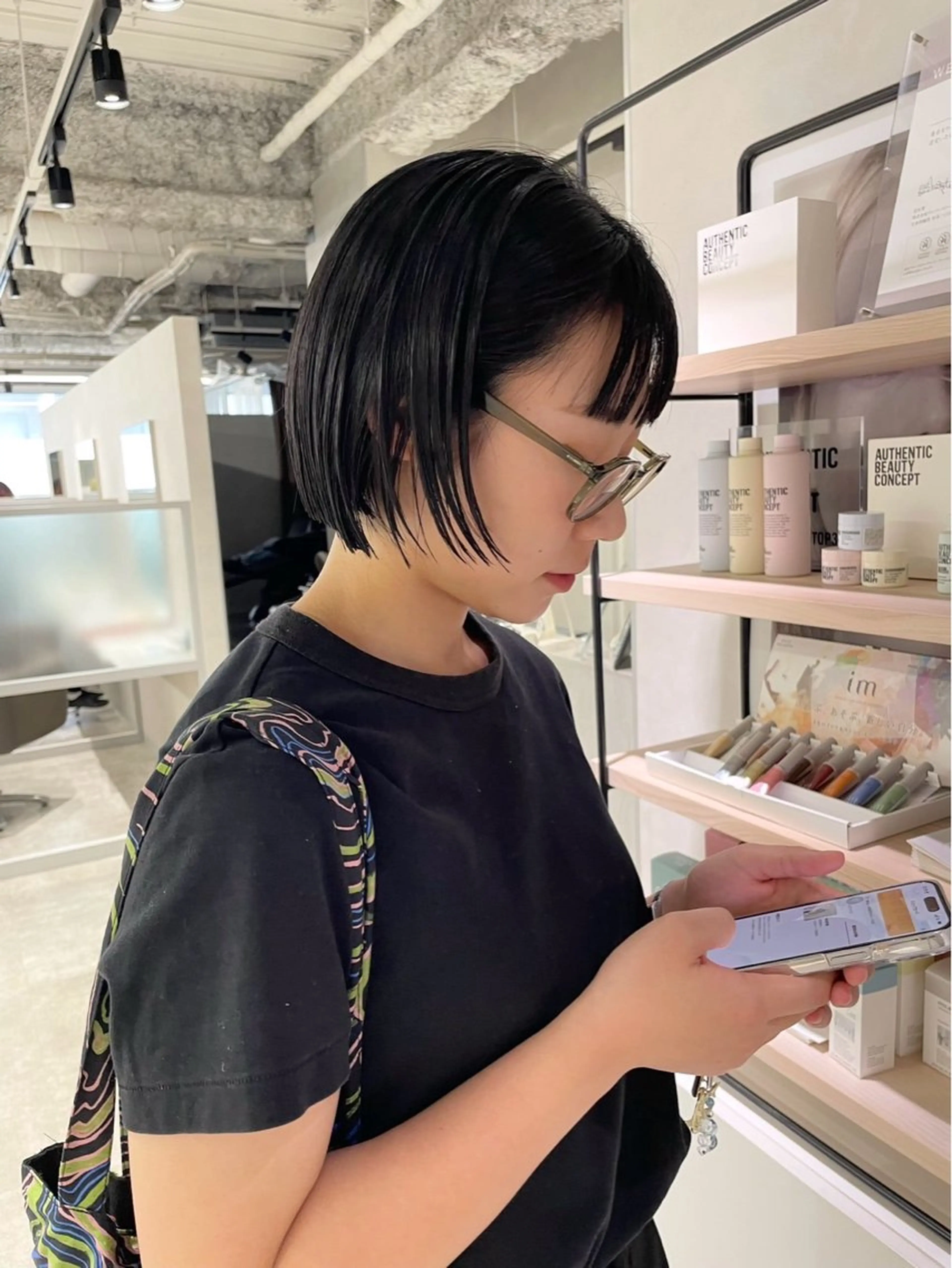 ショート 明松 功喜のヘアスタイル