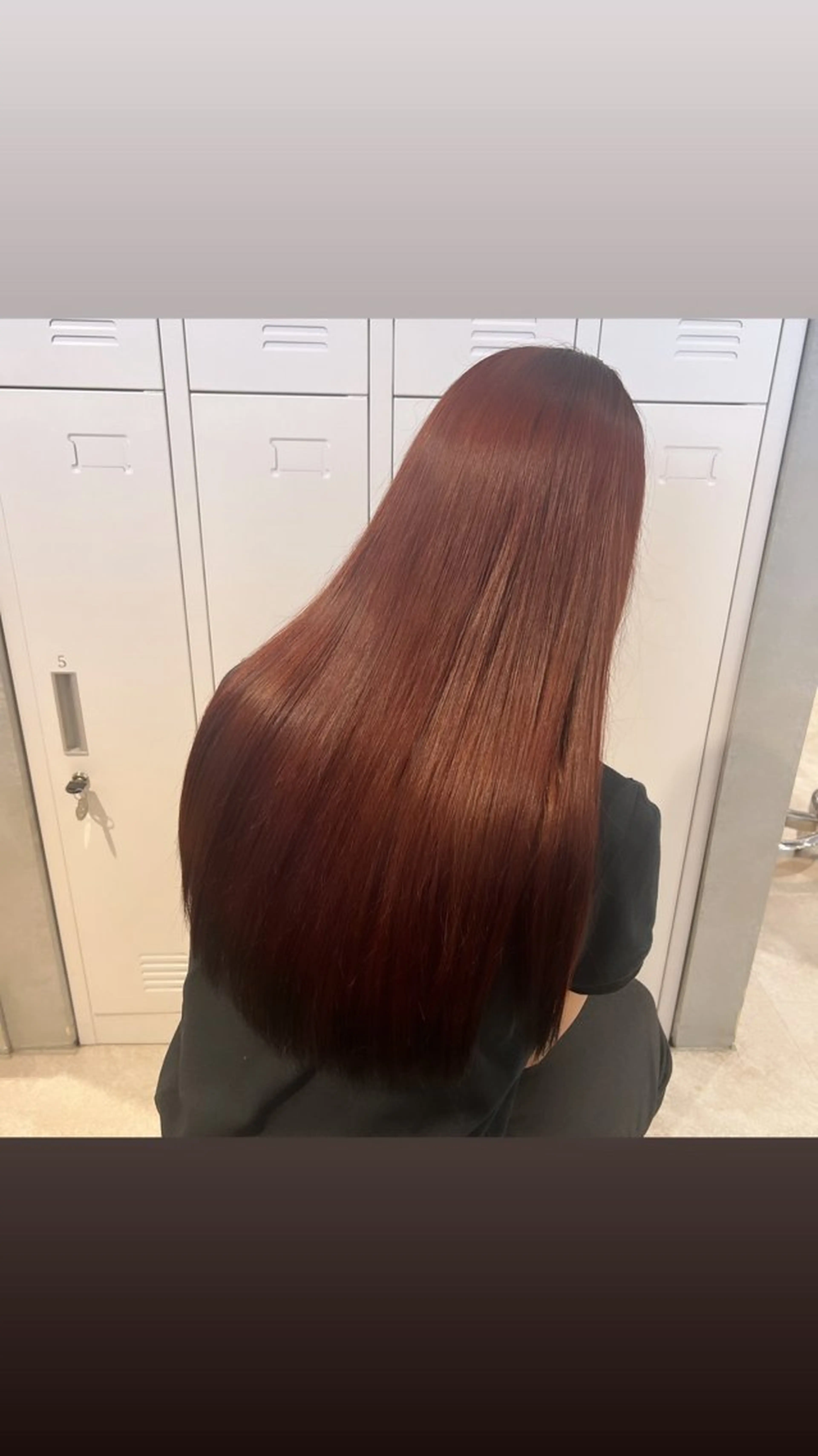 カラー ブリーチ ダブルカラー レッドカラー 🎀 夏秋🎀のヘアスタイル