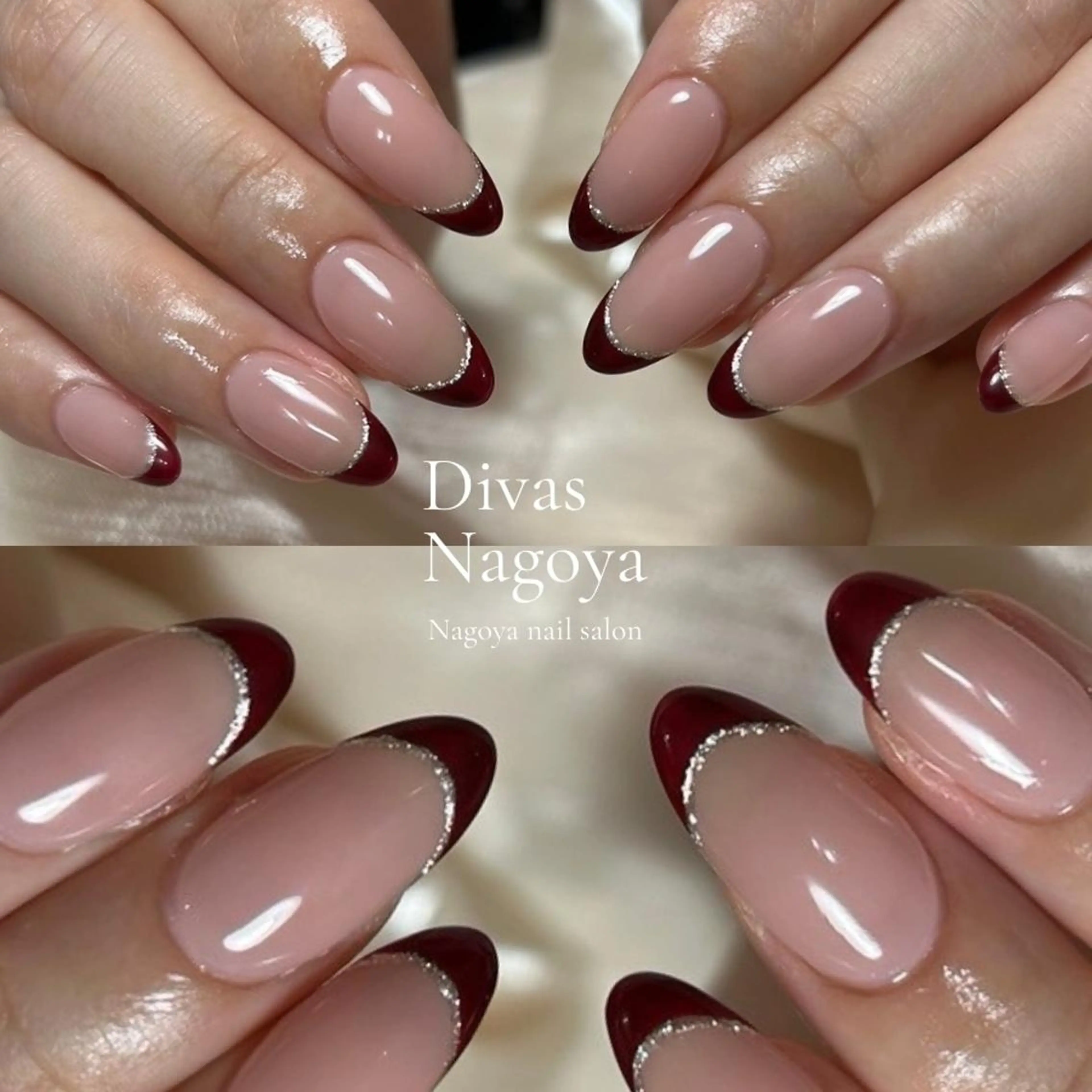 【HAND】王道フレンチ&上品ネイル✨の写真