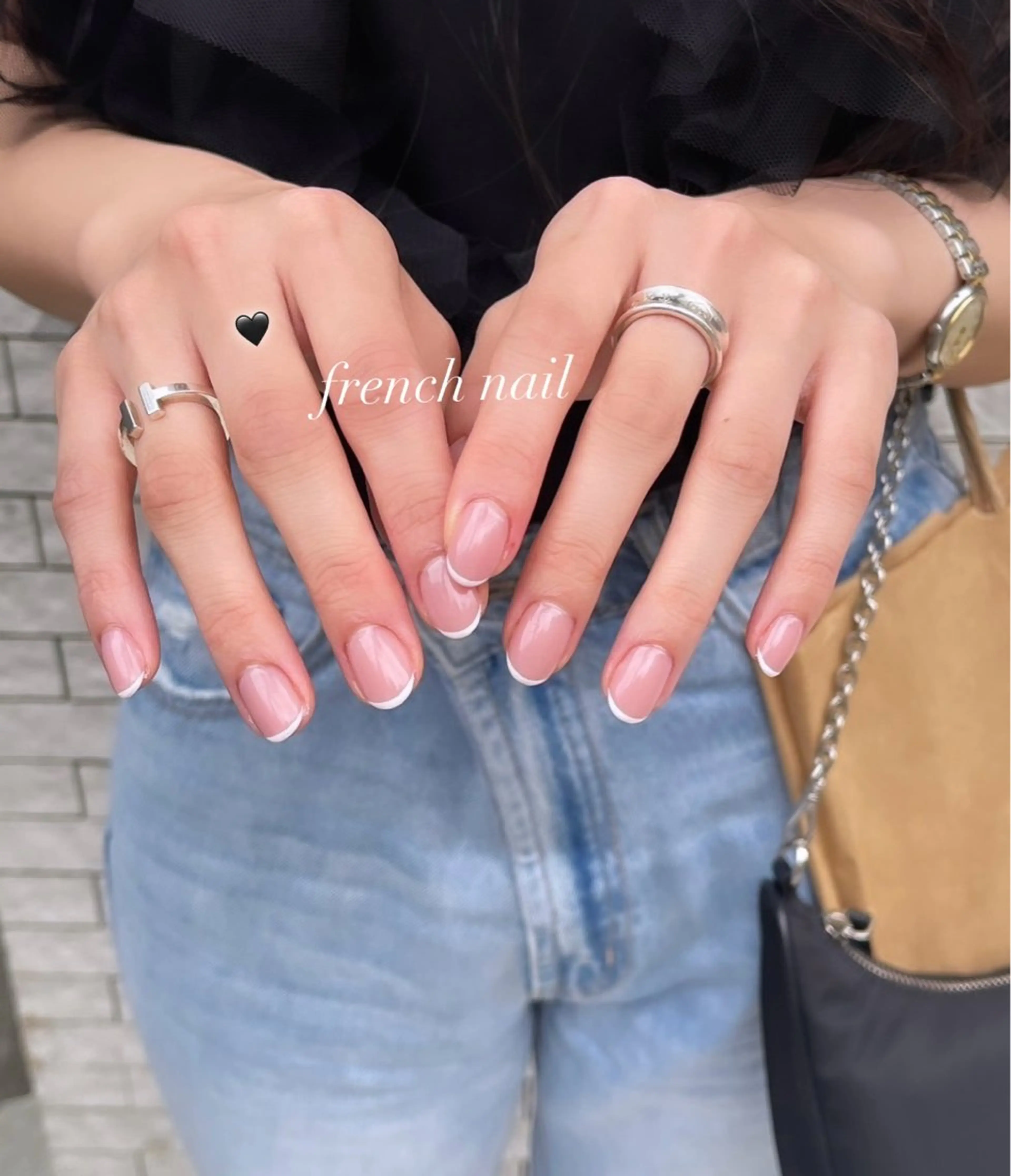 ネイル フレンチネイル Rich+nail🫧仙台🫧所属・Rich+nail 🫧仙台🫧のネイルデザイン