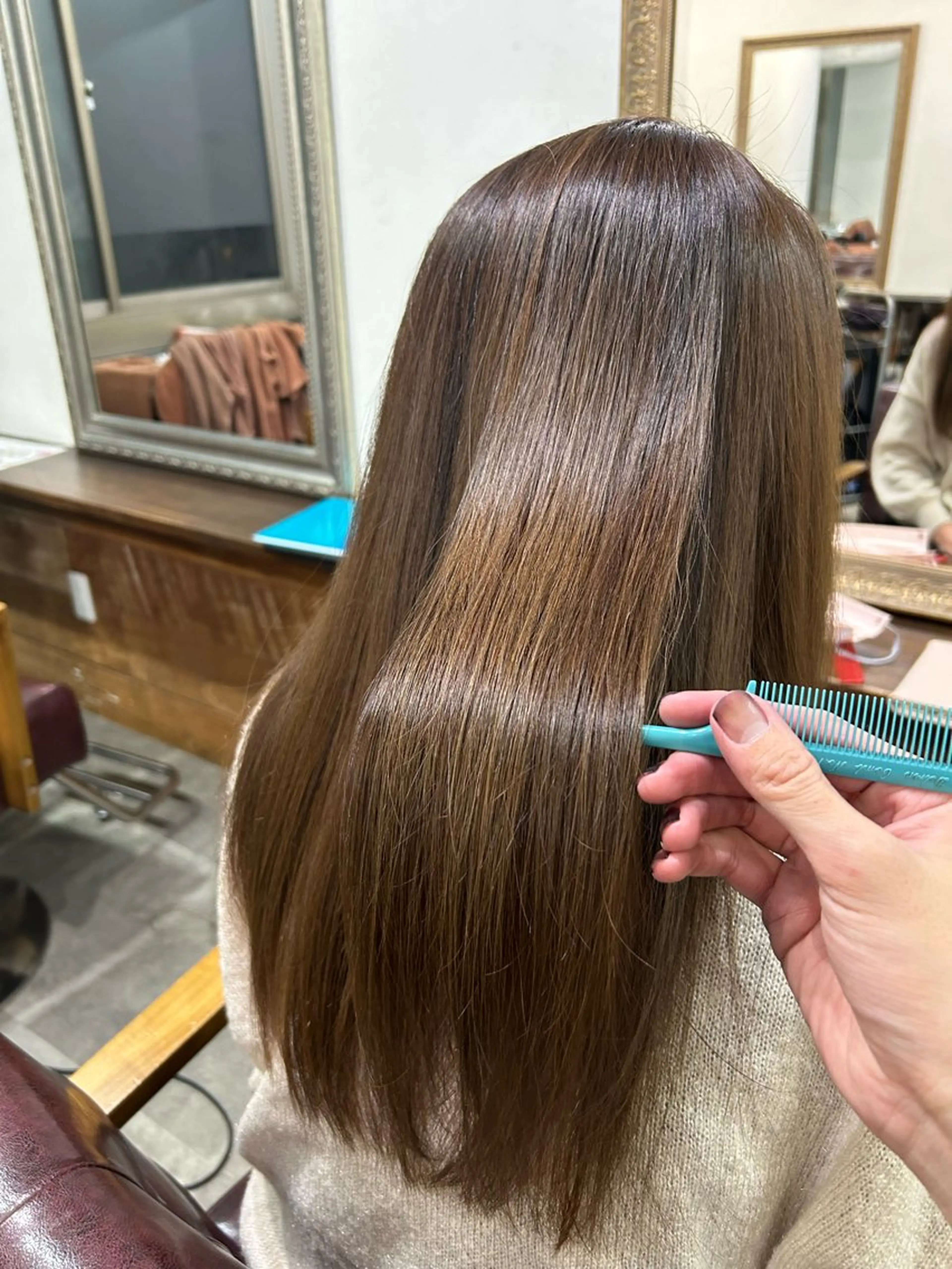 セミロング トリートメント トリートメント CECIL hair なんば店所属・メンズパーマ 艶髪☆店長☆有馬のヘアスタイル