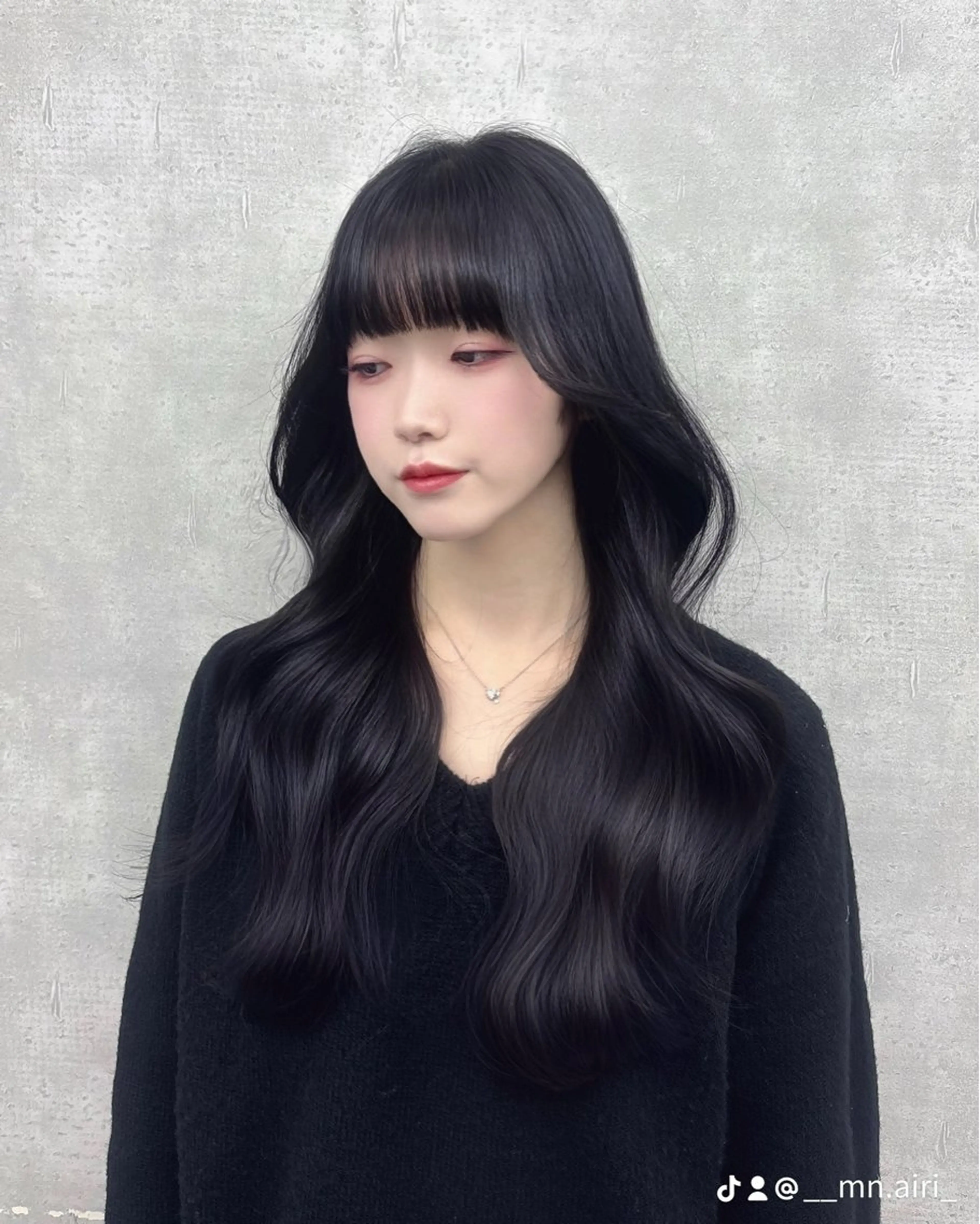 ロング カラー 網紅ヘア♡中韓mix 🥀艶カラー/あいりのヘアスタイル