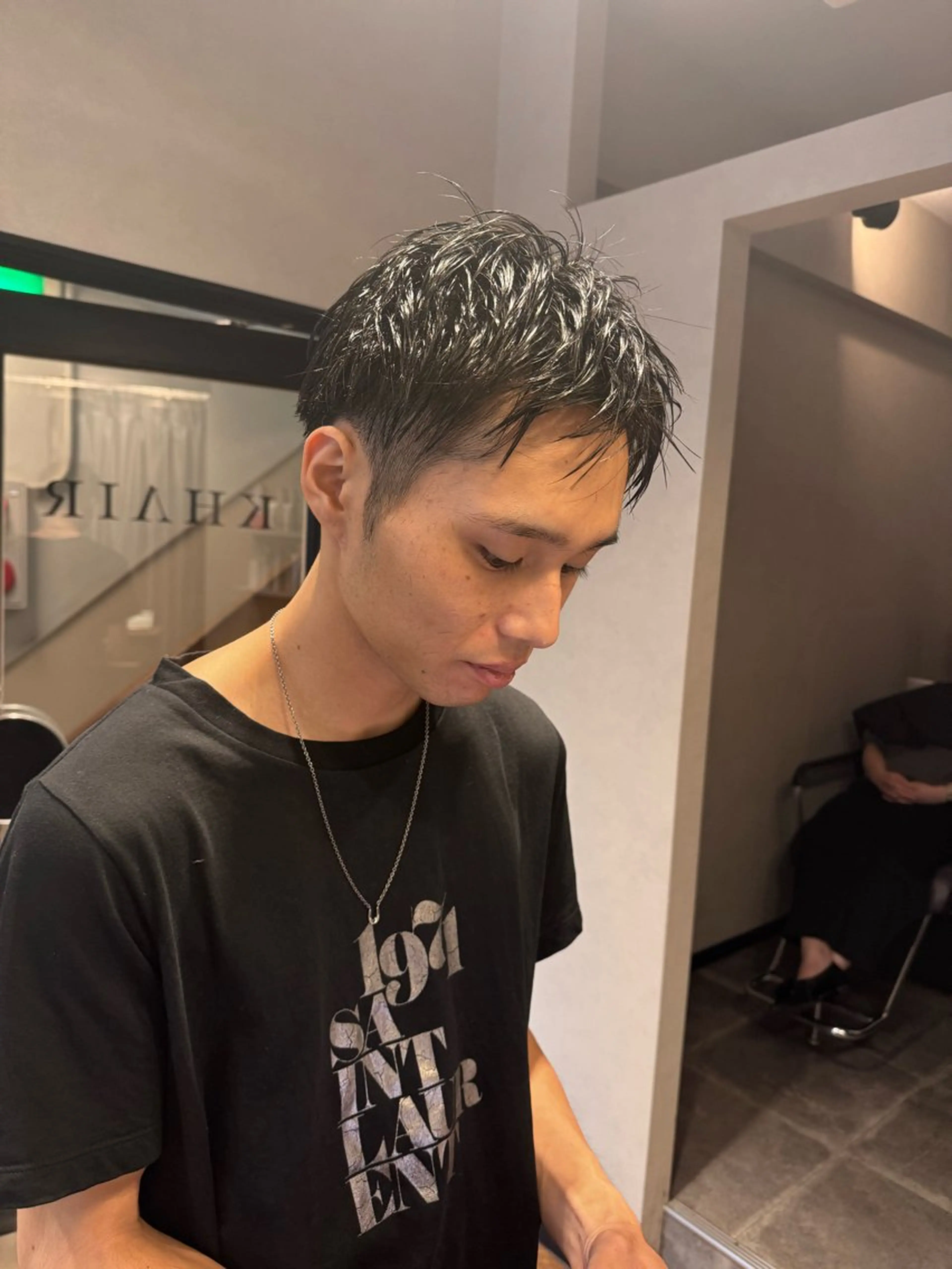 ショート メンズ カット 門野 優羽のヘアスタイル