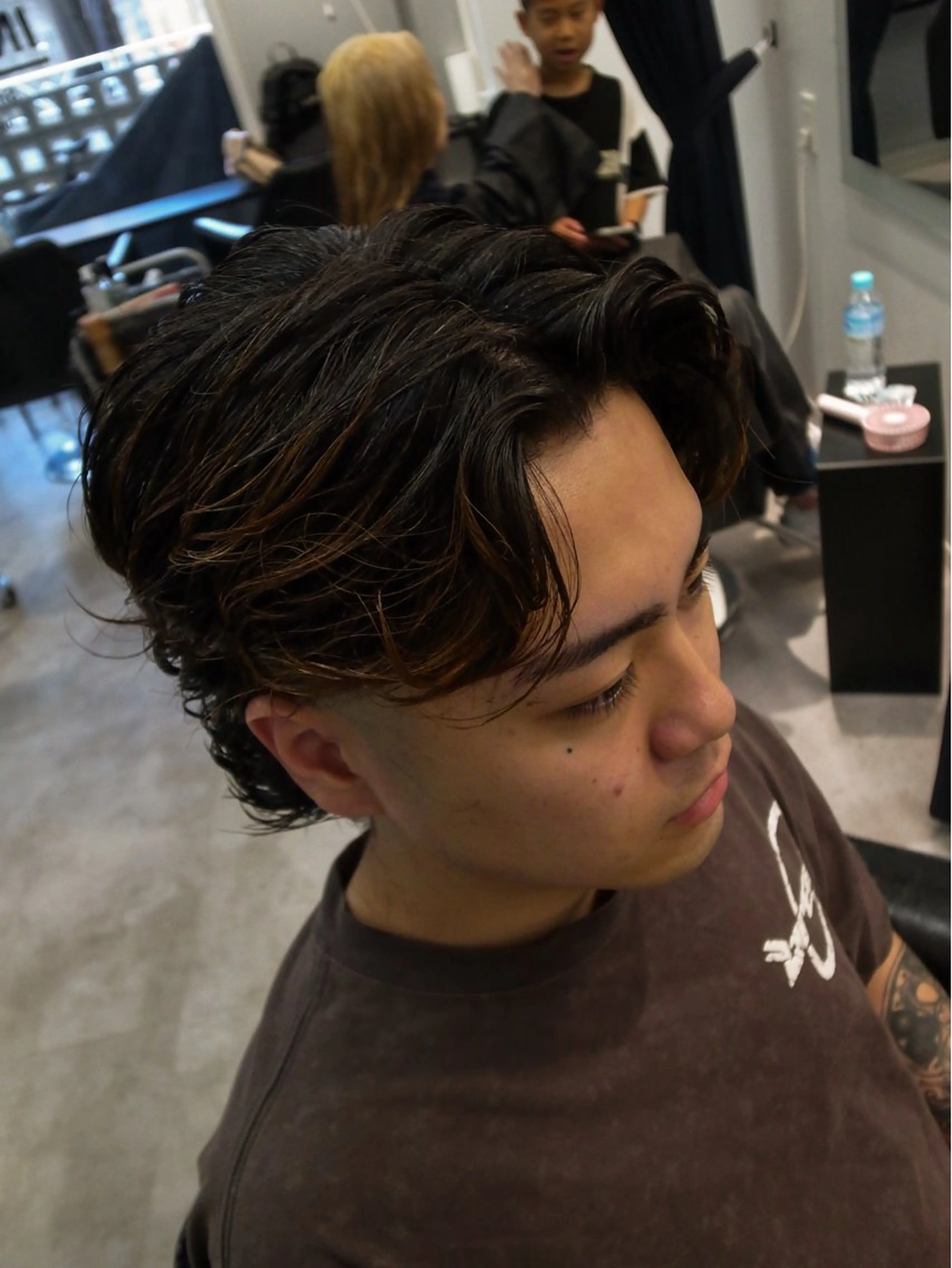 ショート パーマ メンズ カット INTRO SHIBUYA by Fi-Ne所属・💈メンズフェード 特化DAIYA💈のヘアスタイル