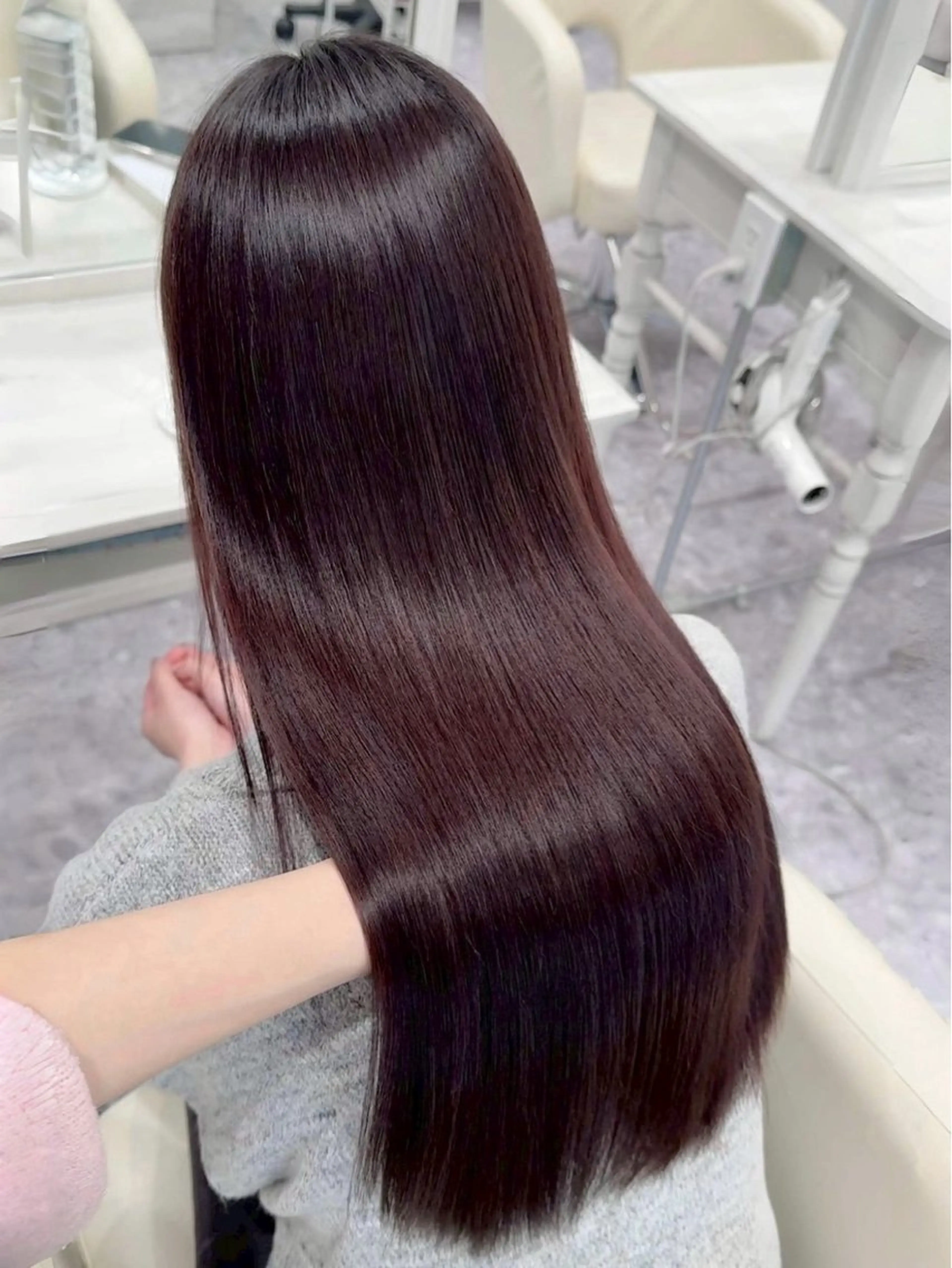 【9/22限定🎀】🫧ワンカラー＋整えカット＋髪質改善トリートメント🫧の写真