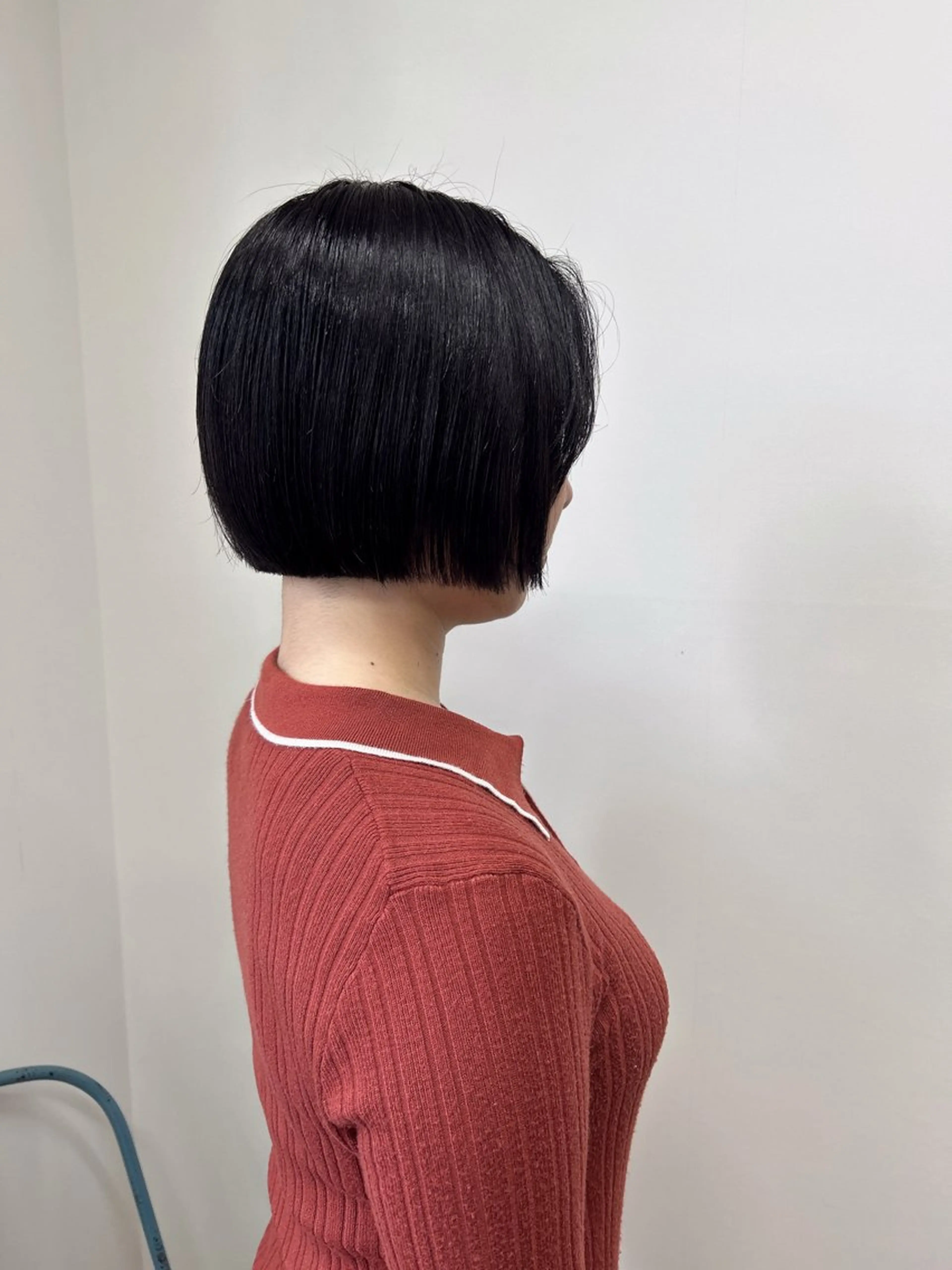 ショート カラー カット 縮毛矯正 トリートメント 伶風 /髪質改善ストレートのヘアスタイル