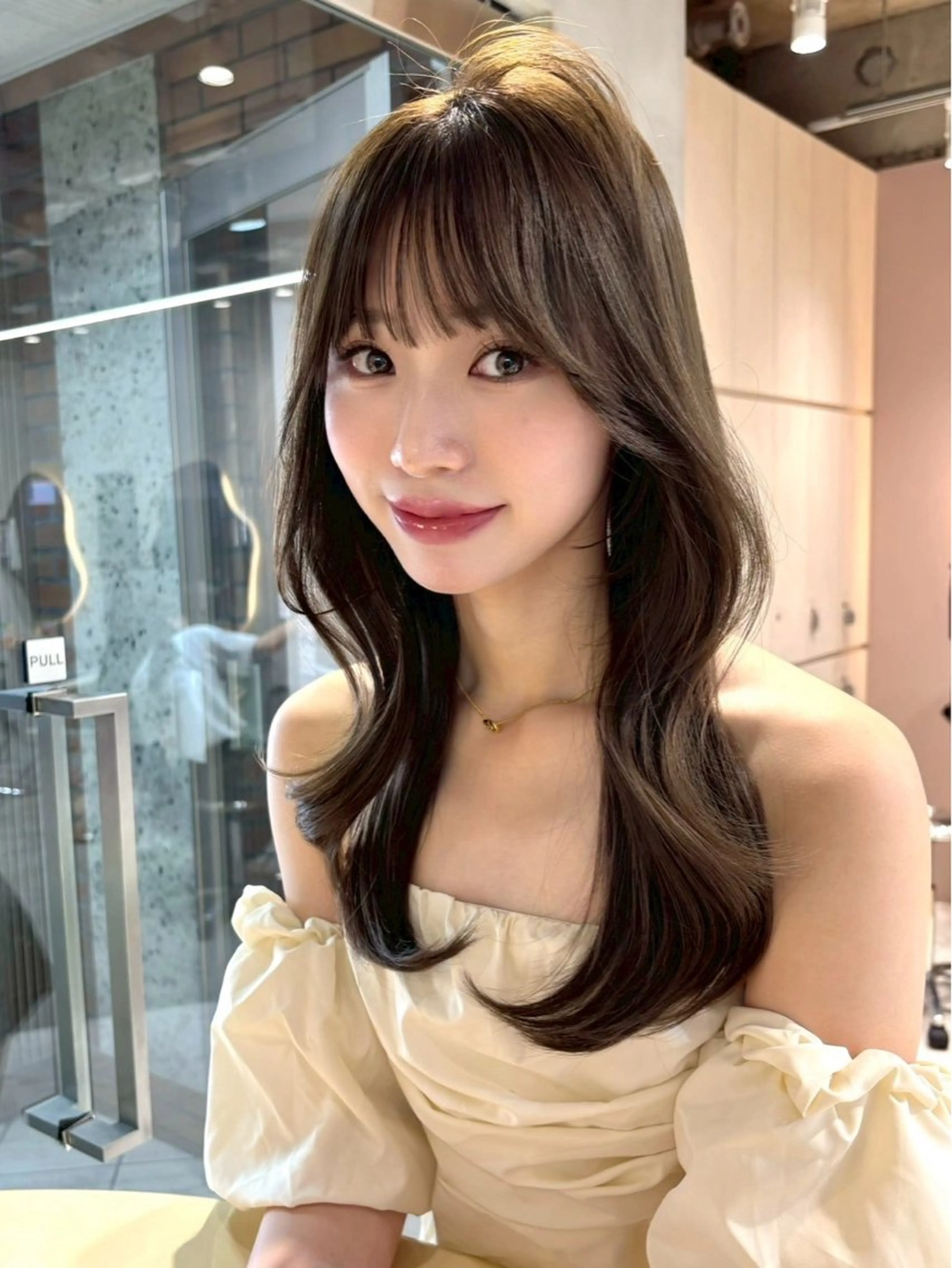 ミディアム 縮毛矯正 🩵縮毛矯正 /🫧harukaのヘアスタイル