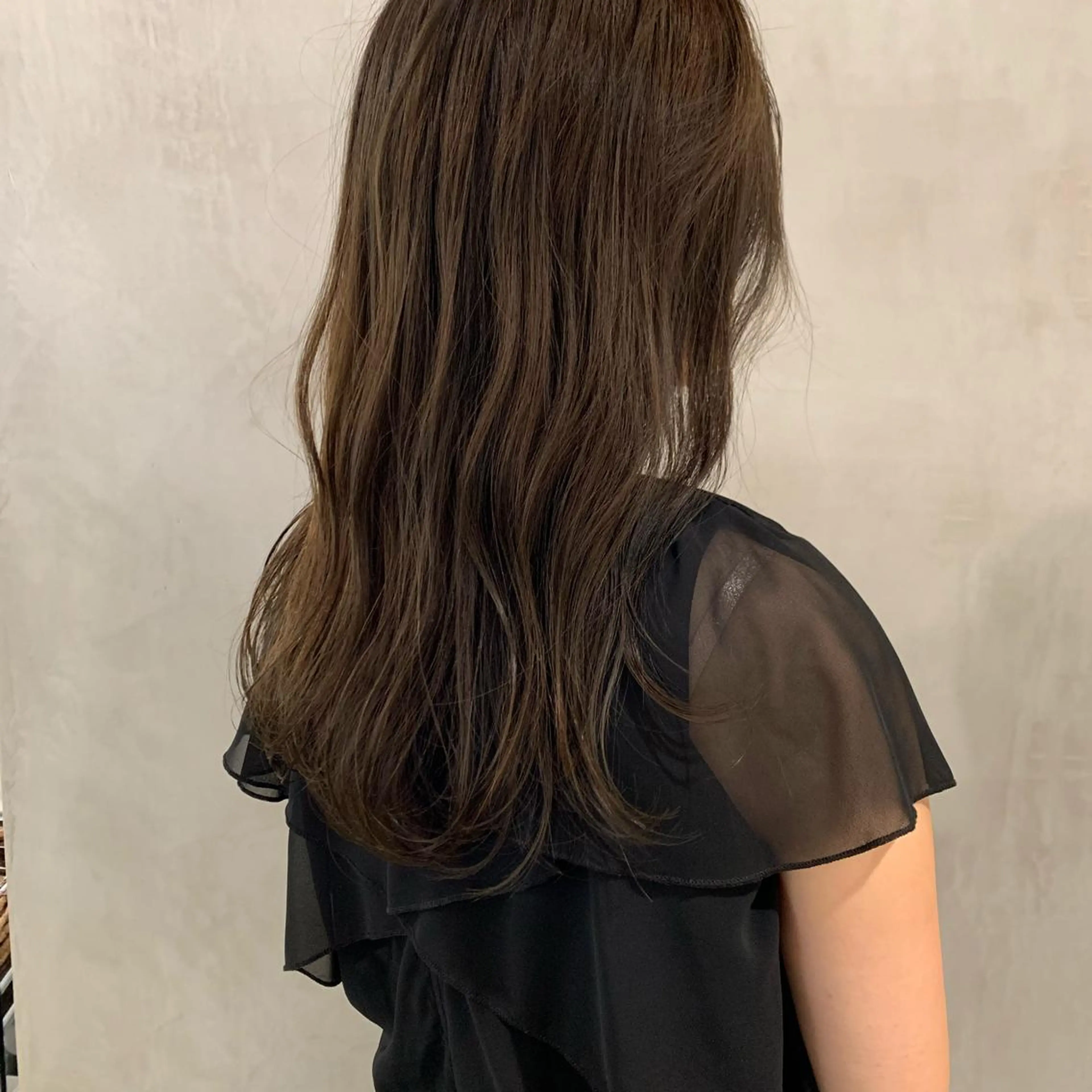 ロング カラー カット ヘアカラー トリートメント アンニュイヘア🪽 ayumiのヘアスタイル