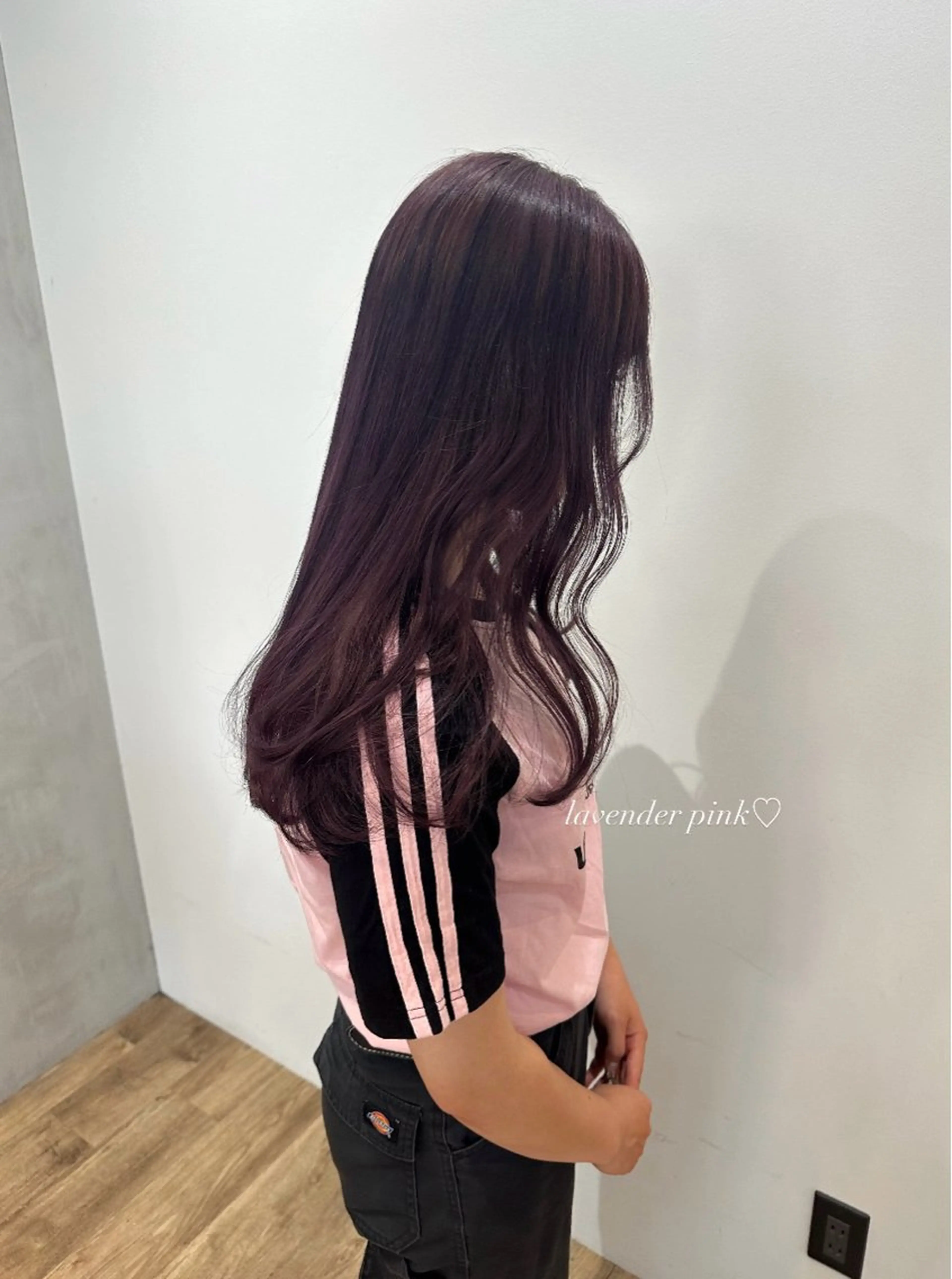 ロング カラー ヘアアレンジ ヘアカラー トリートメント himawari♡ 柔らかいカラーのヘアスタイル