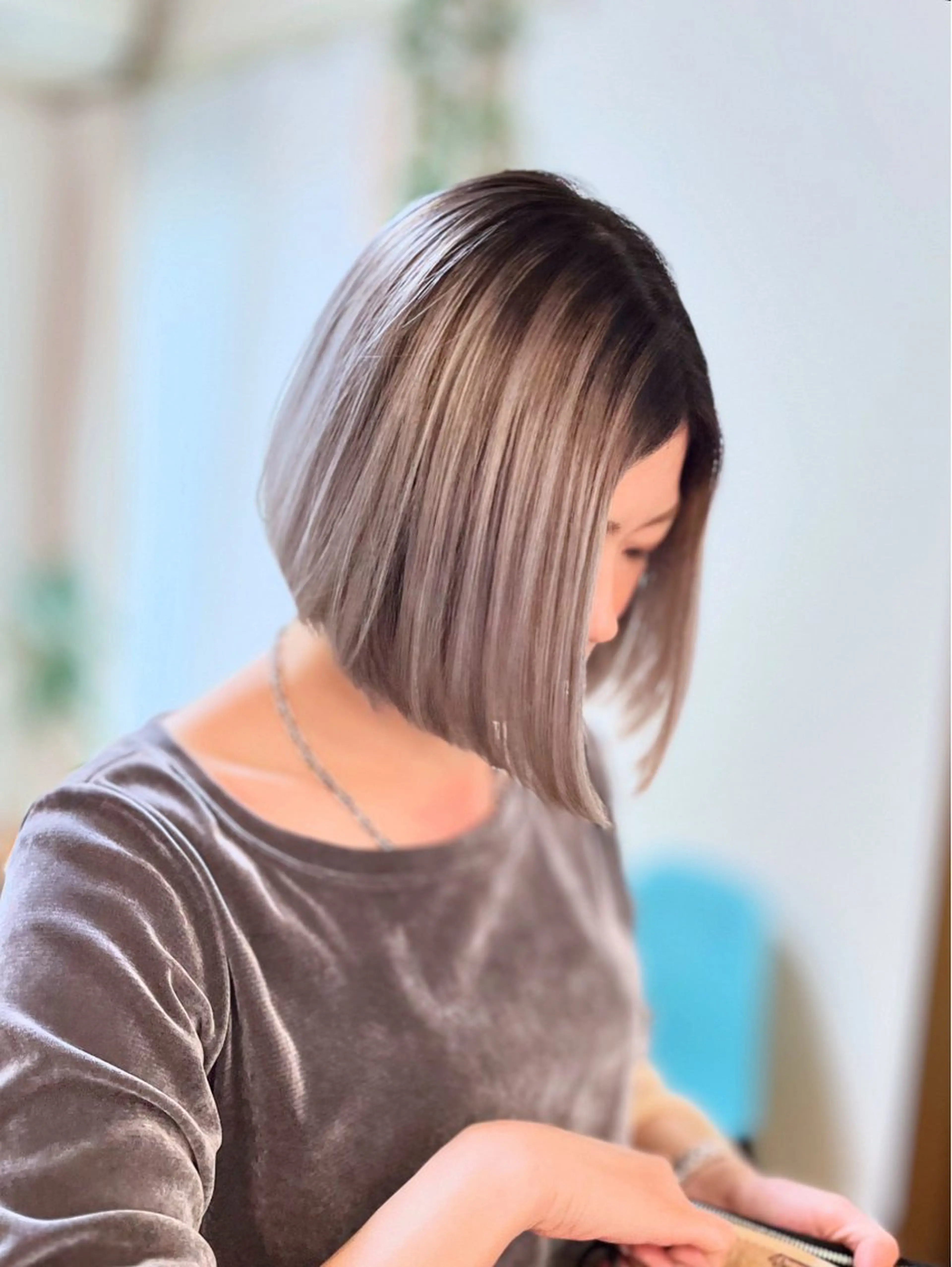 ミディアム カラー ヘアカラー MERCI所属・マツモト コウダイのヘアスタイル