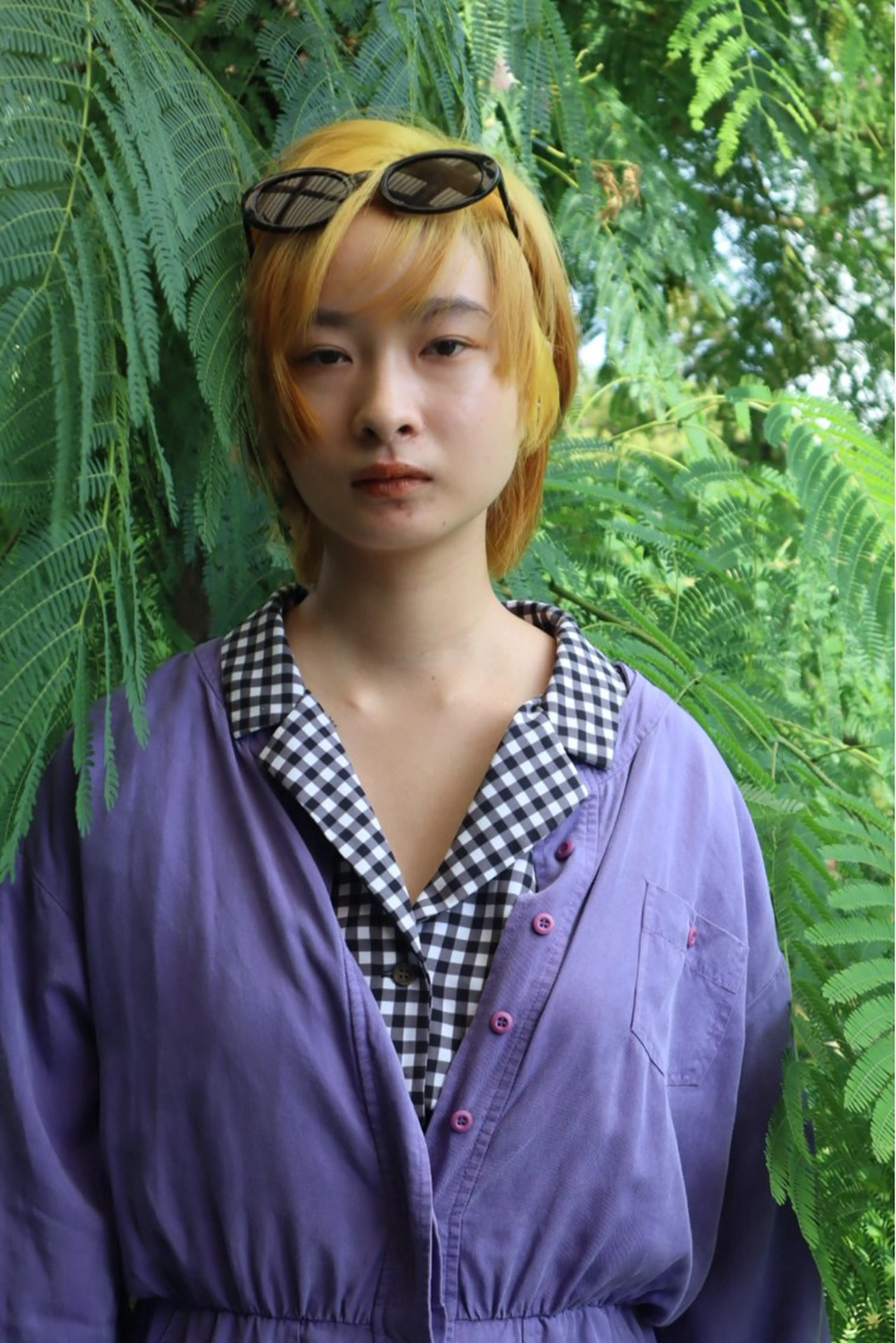 ショート カラー Nalu pu loa hachi所属・金尾 凜のヘアスタイル