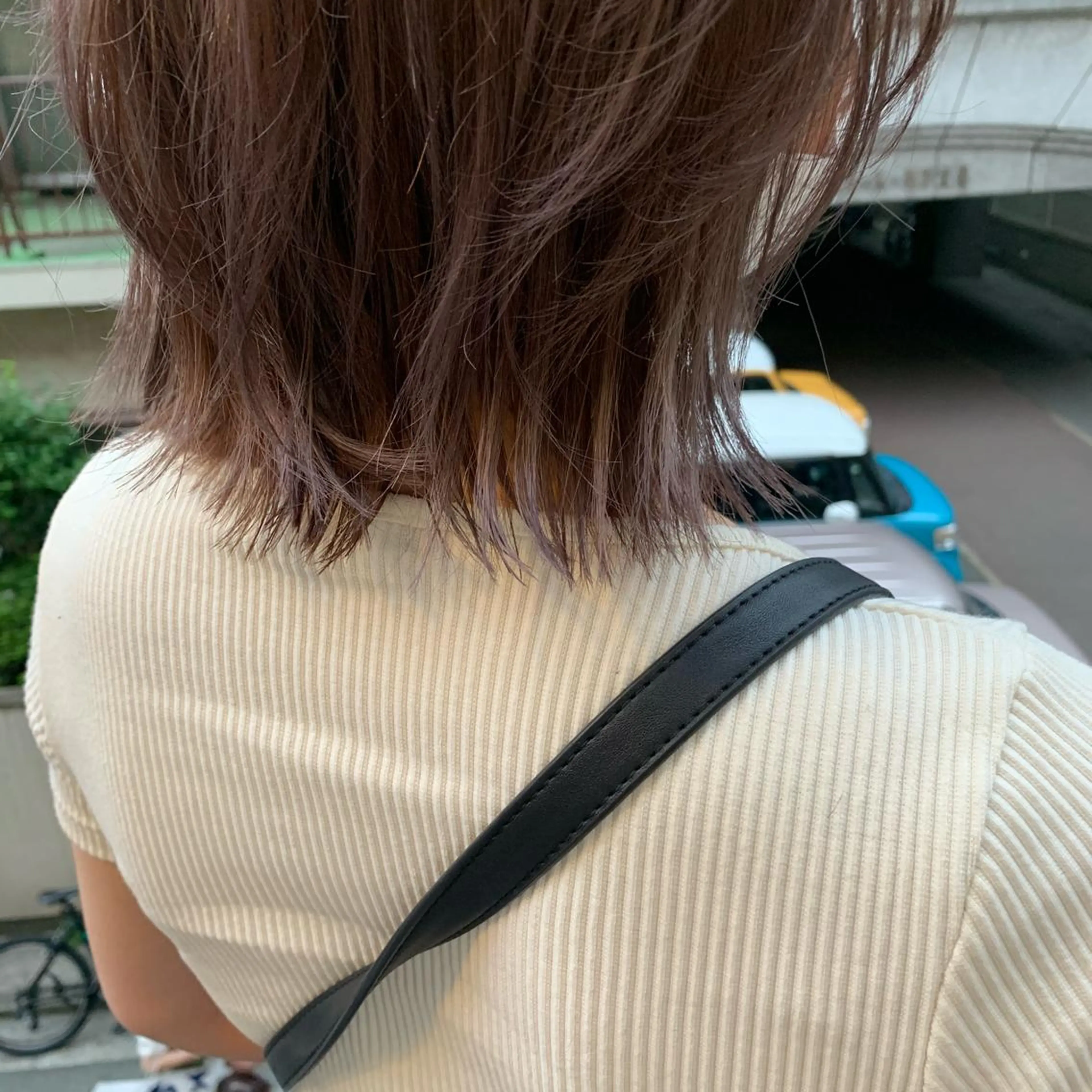 カラー ヘアカラー MARU レイヤー/パーマのヘアスタイル