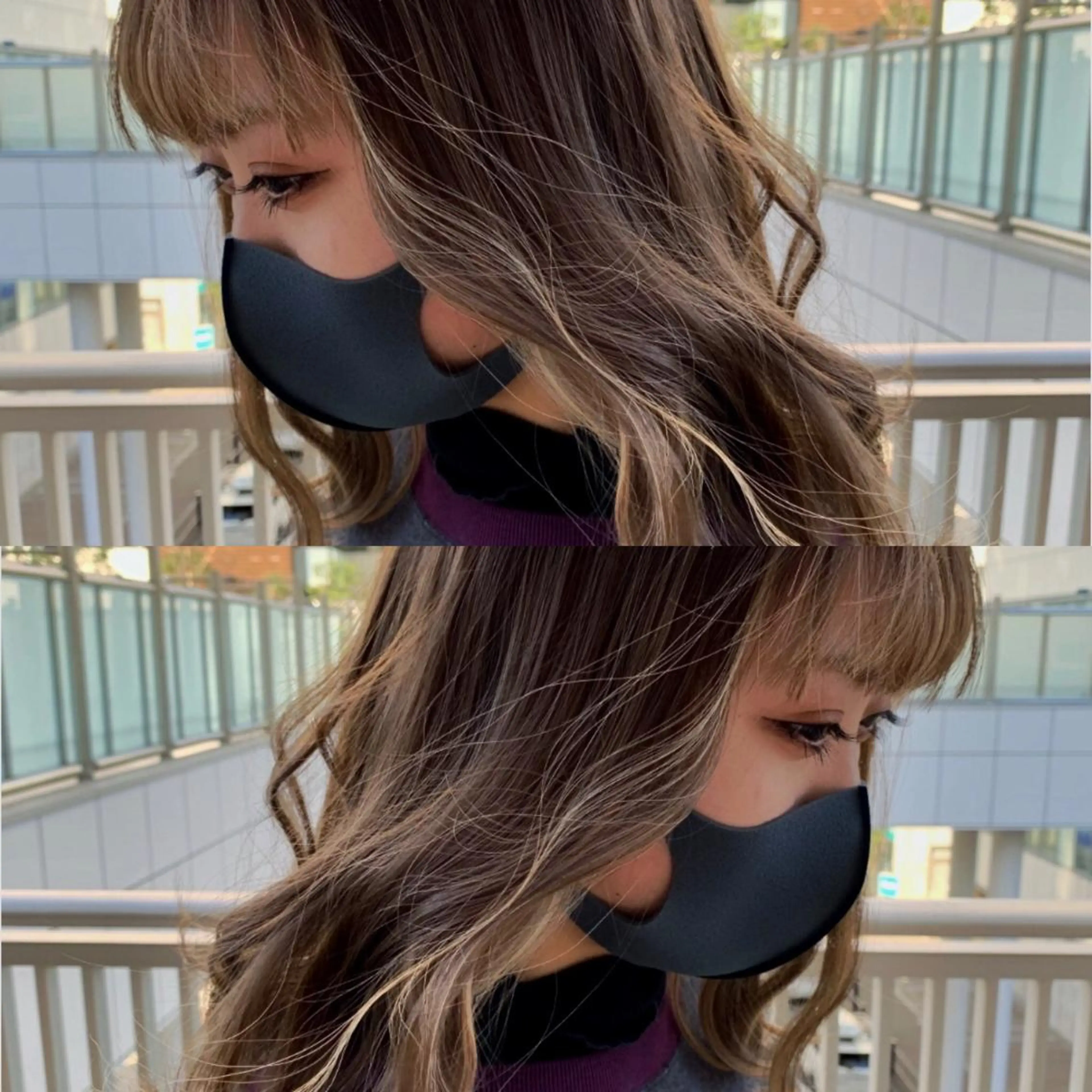 ロング カラー ヘアアレンジ 美容室sand 横浜のヘアスタイル