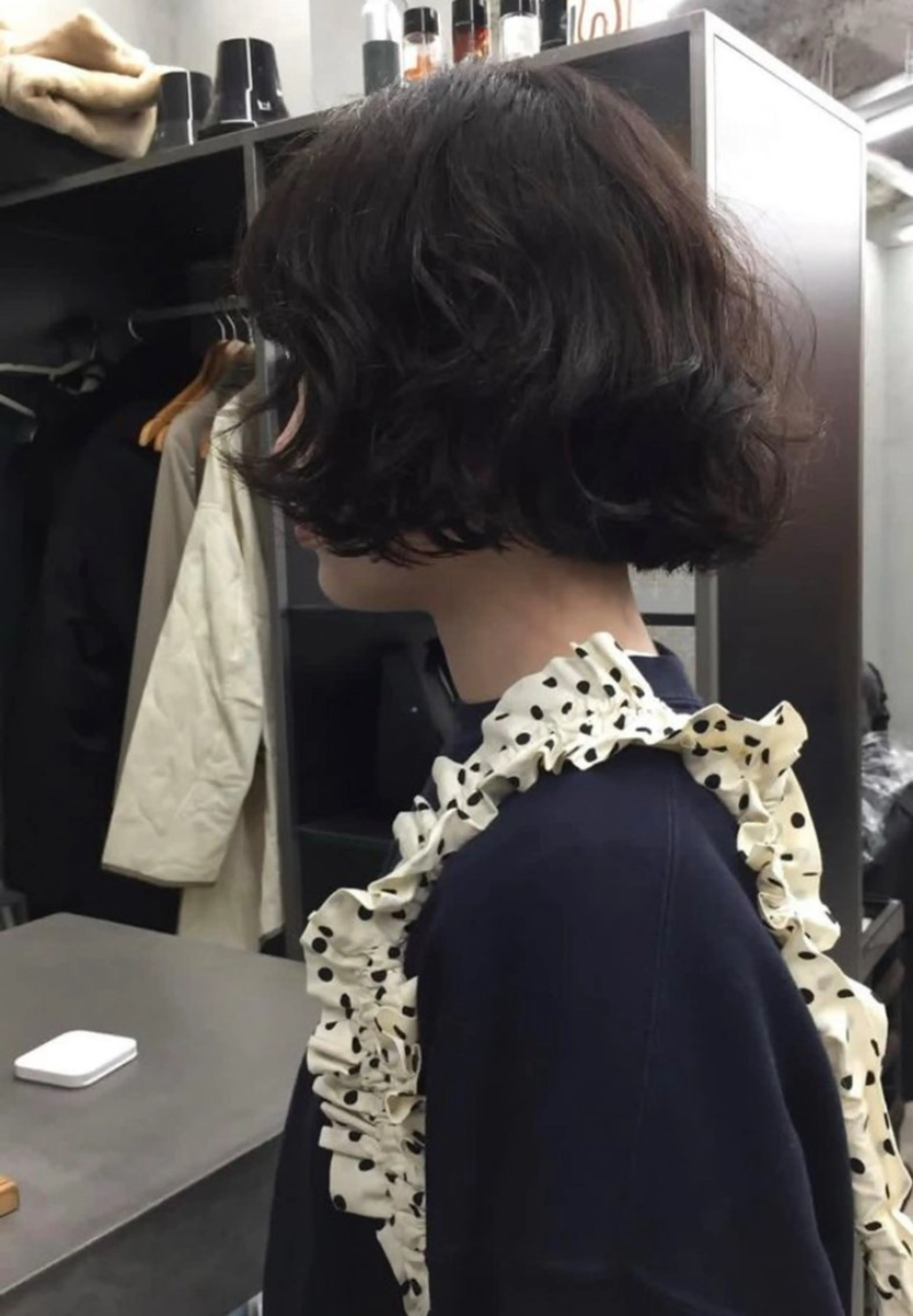 ショート パーマ カット パーマ 梅田美容室　山本 歩夢のヘアスタイル