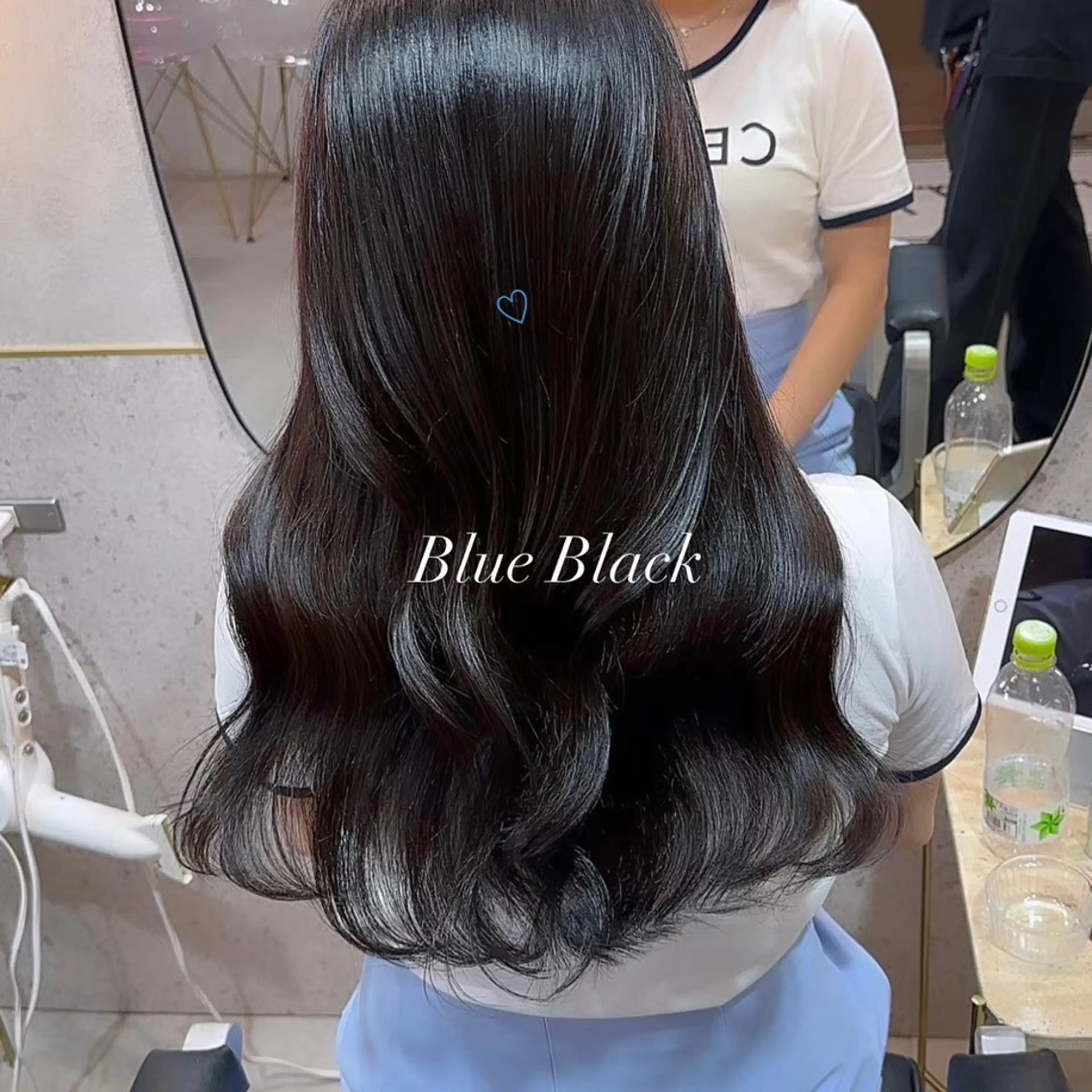 ロング カラー ヘアアレンジ ひより🩷韓国ヘアー _髪質改善カラーのヘアスタイル