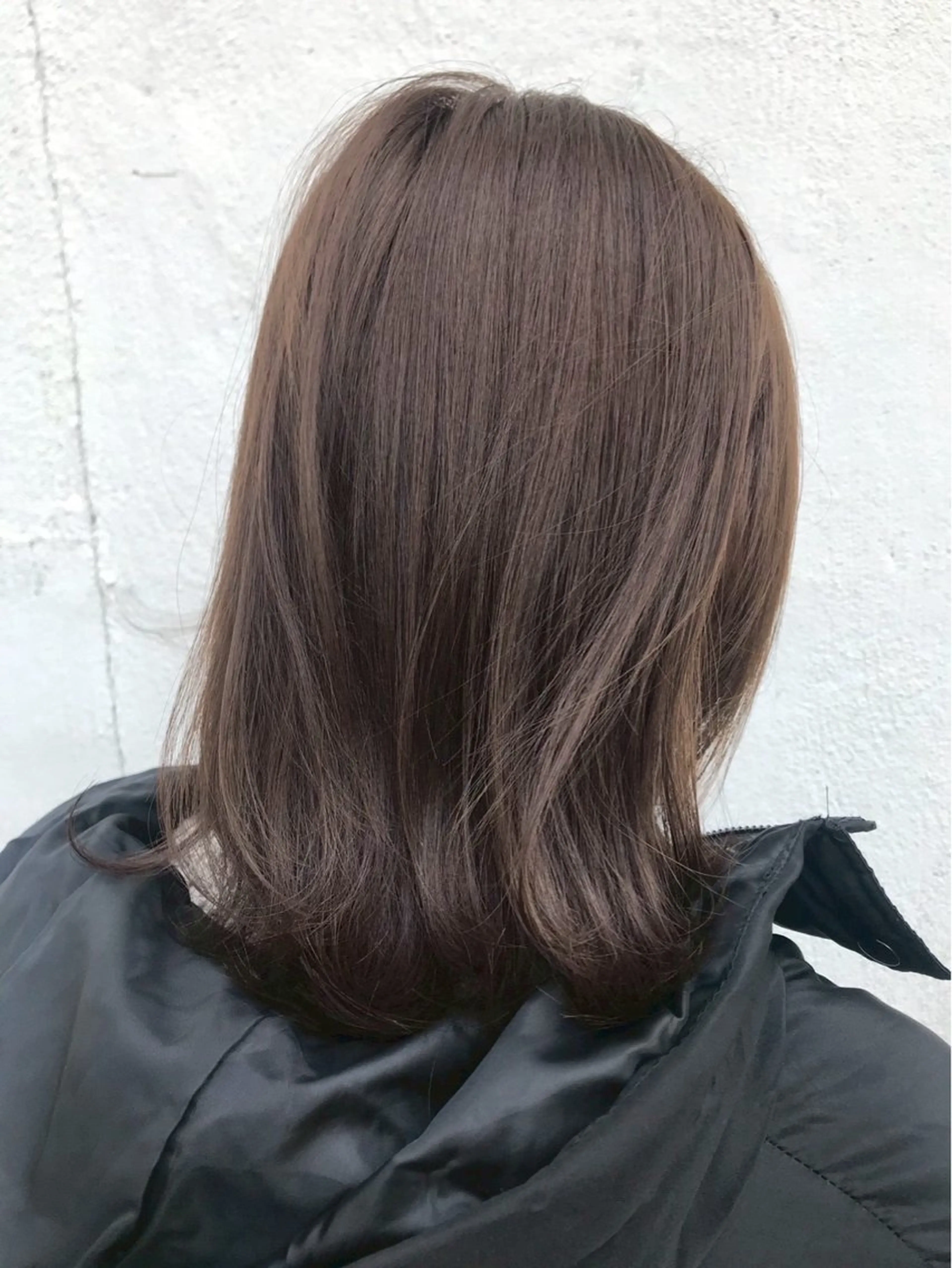 ミディアム ヘアカラー トリートメント 髪質改善カラー 🏖️クウト🏖️のヘアスタイル