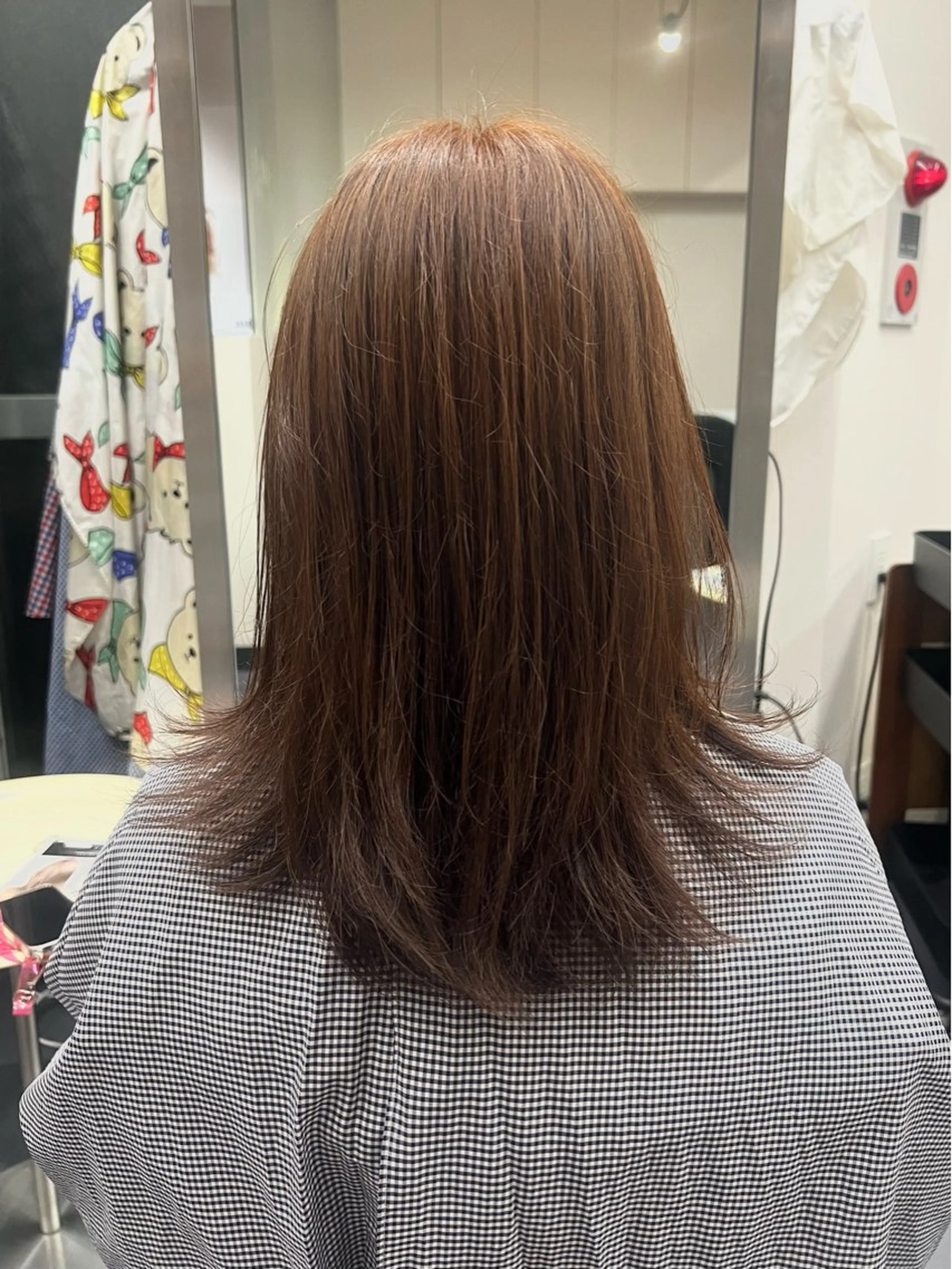 【ワンカラー/ブラウンカラー🧸🤎/ブリーチなし】ミディアムorロングの写真