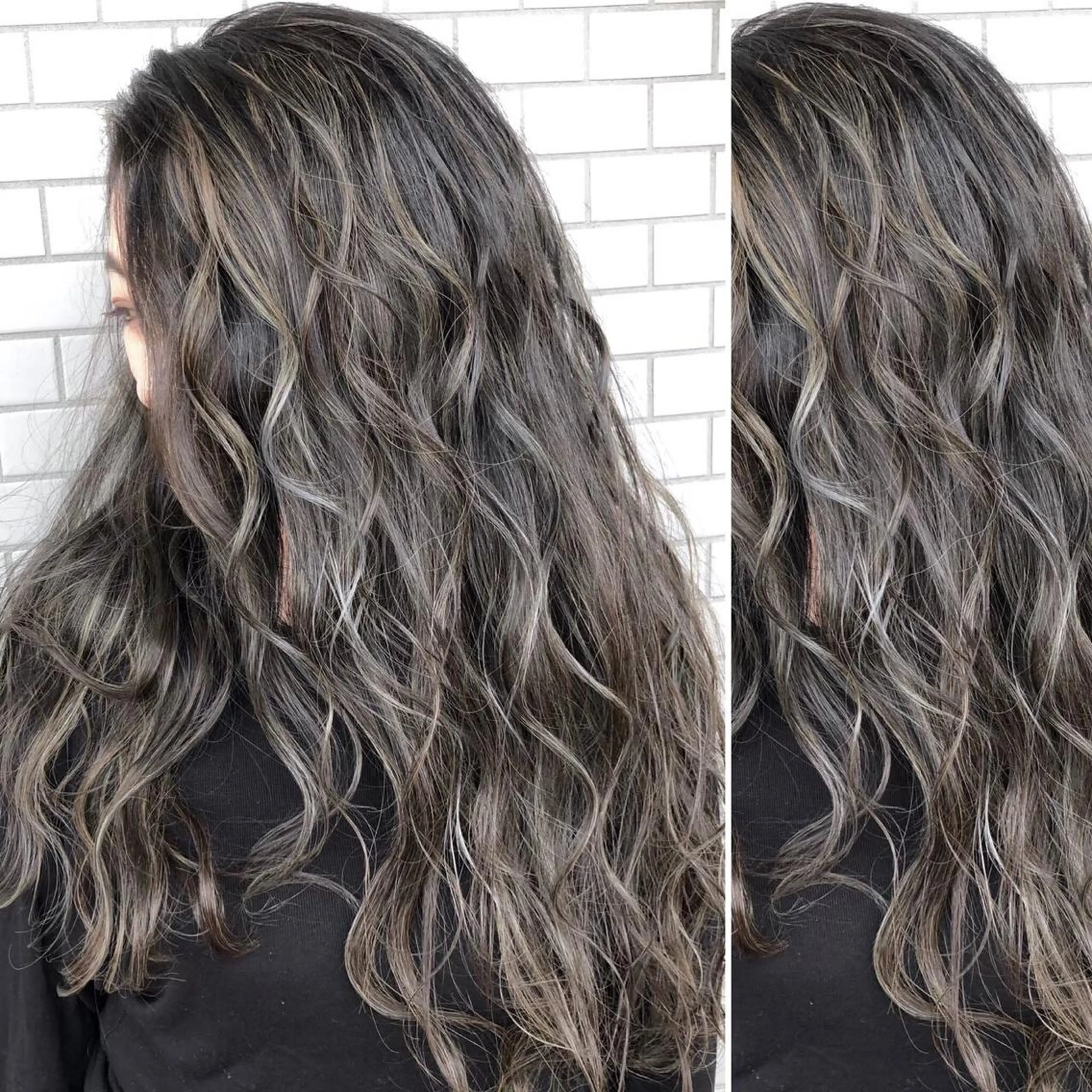 ショート カラー カット ヘアカラー JuNブリーチに 縮毛矯正するプロのヘアスタイル