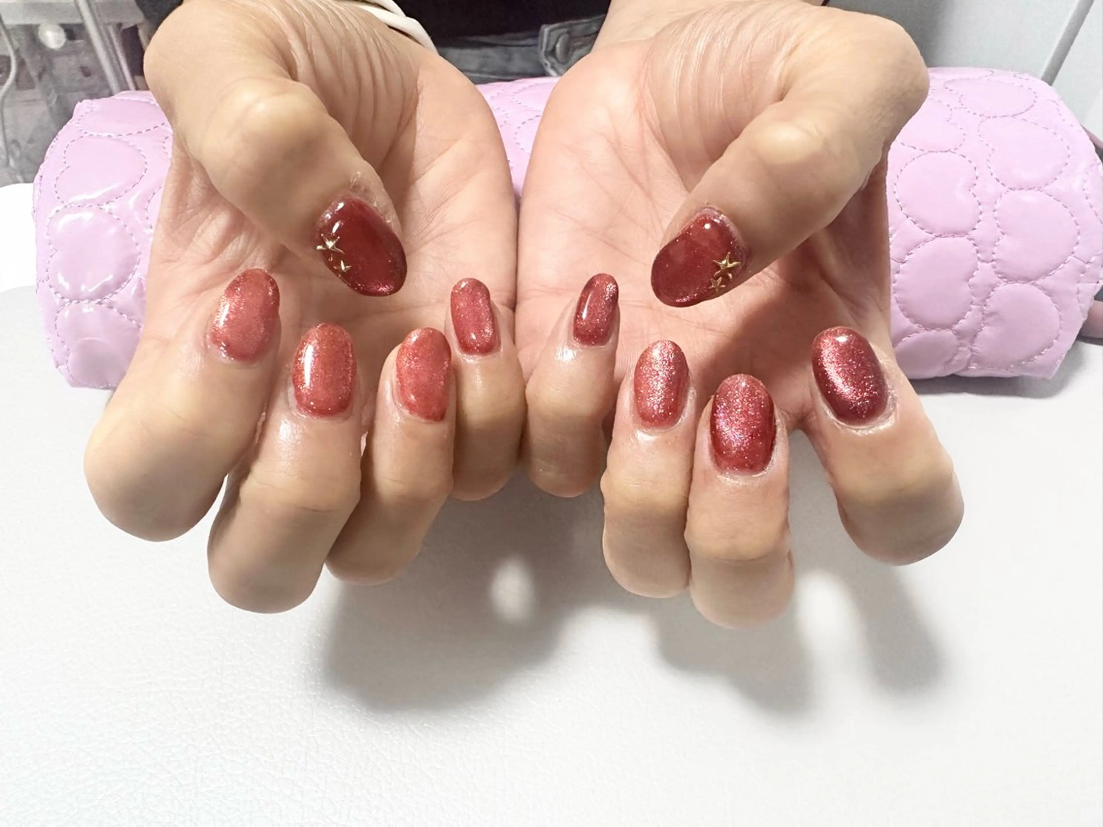ネイル ゴールド マグネットネイル ハンドネイル Nail Salon nutaのその他イメージ