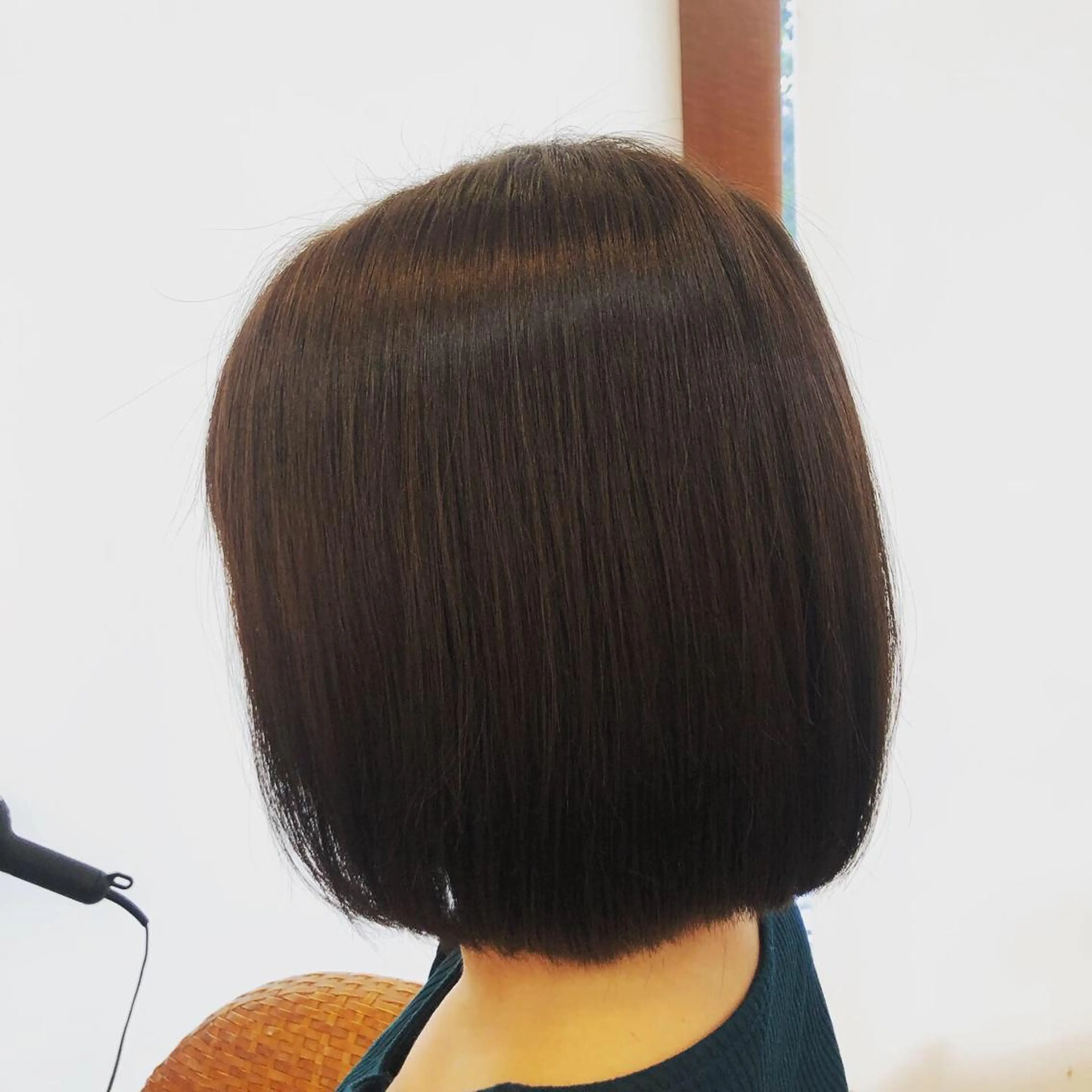 ミディアム アッシュ ボブ カット ヘアカラー 髪質改善/艶カラー 塩野成一のヘアスタイル