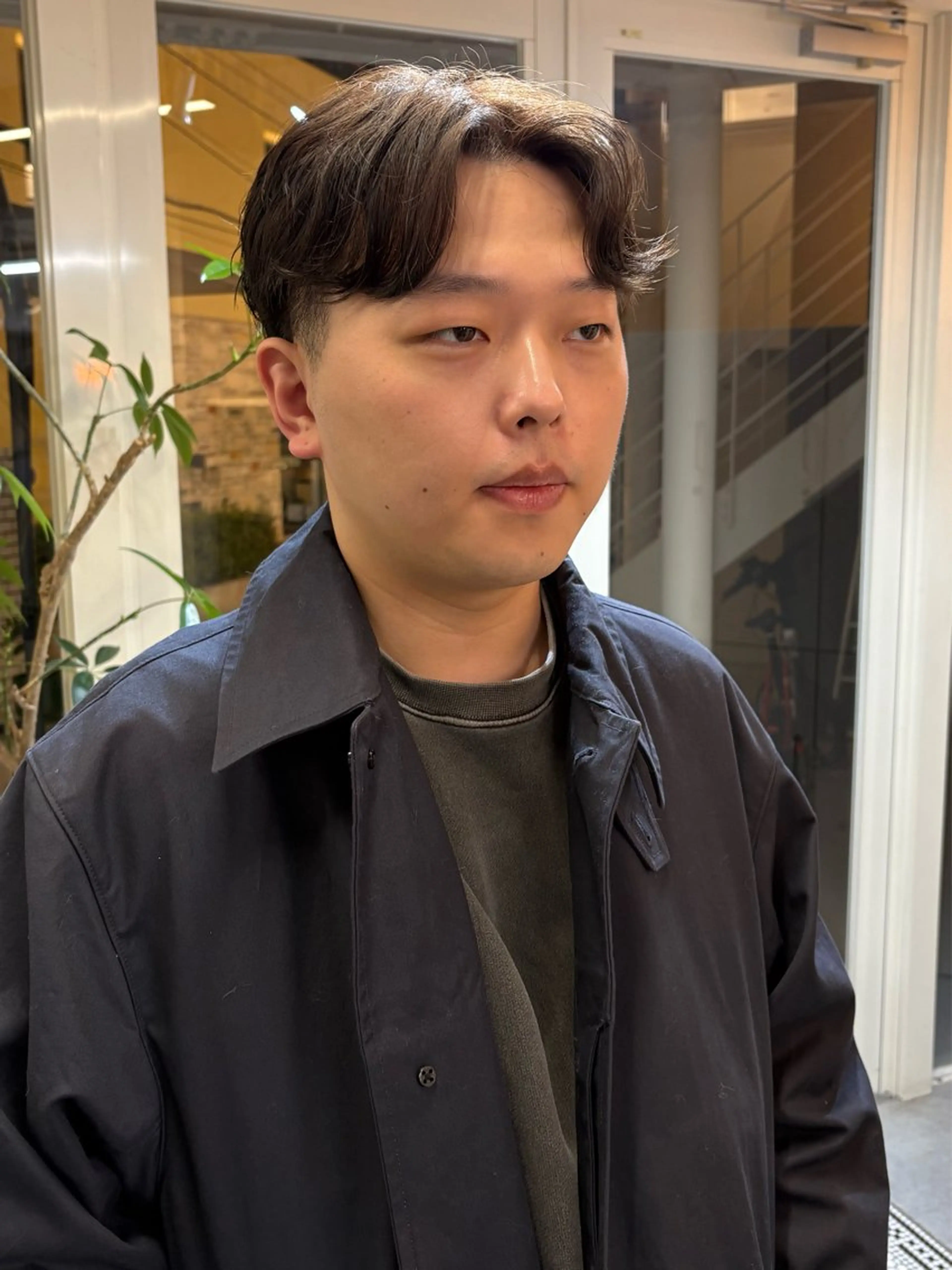 ショート カット パーマ メンズ/フェザー パーマ/RYOTAのヘアスタイル